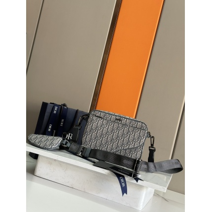 New Dior AAA-level men's crossbody bag in 212029