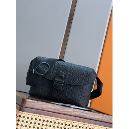 Cheap New Dior AAA-level men's crossbody bag in 212078, $105 USD- [IB212078] - Replica Dior AAA quality Bags For Men