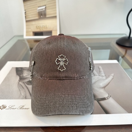 Cheap Chrome Hearts Caps in 212303, $30 USD- [IB212303] - Replica Chrome Hearts Caps