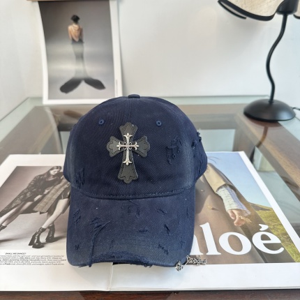 Cheap Chrome Hearts Caps in 212317, $30 USD- [IB212317] - Replica Chrome Hearts Caps