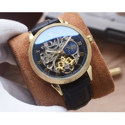 Patek Philippe high-quality open-work mechanical wristwatch in 212478
