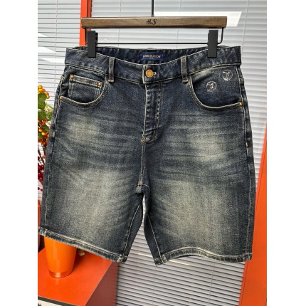 Cheap Louis Vuitton Jeans for Men in 212885, $65 USD- [IB212885] - Replica Louis Vuitton Short Jeans For Men