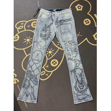 Cheap Amiri Denim Jeans for Men in 213003, $60 USD- [IB213003] - Replica Amiri Denim Jeans for Men