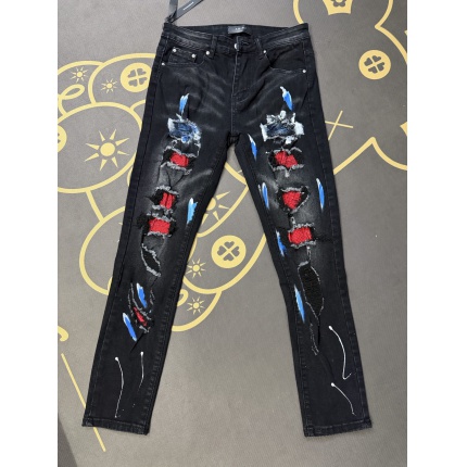 Cheap Amiri Denim Jeans for Men in 213004, $60 USD- [IB213004] - Replica Amiri Denim Jeans for Men