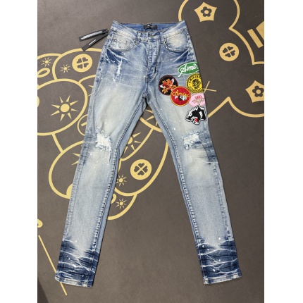 Cheap Amiri Denim Jeans for Men in 213009, $60 USD- [IB213009] - Replica Amiri Denim Jeans for Men