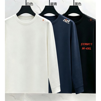 Hermes Long-Sleeved T-shirts for Men in 213301