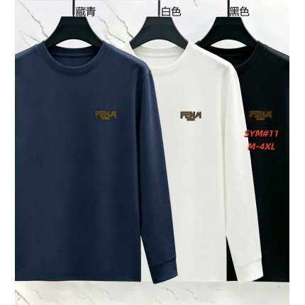 Fendi Long-Sleeved T-Shirts for Men in 213302