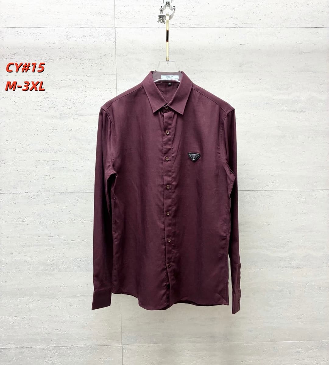 Cheap Proda Long-Sleeved Polo Shirts for Men in 208978, $45 USD- [IB208978] - Replica Proda Long-Sleeved Polo Shirts for Men