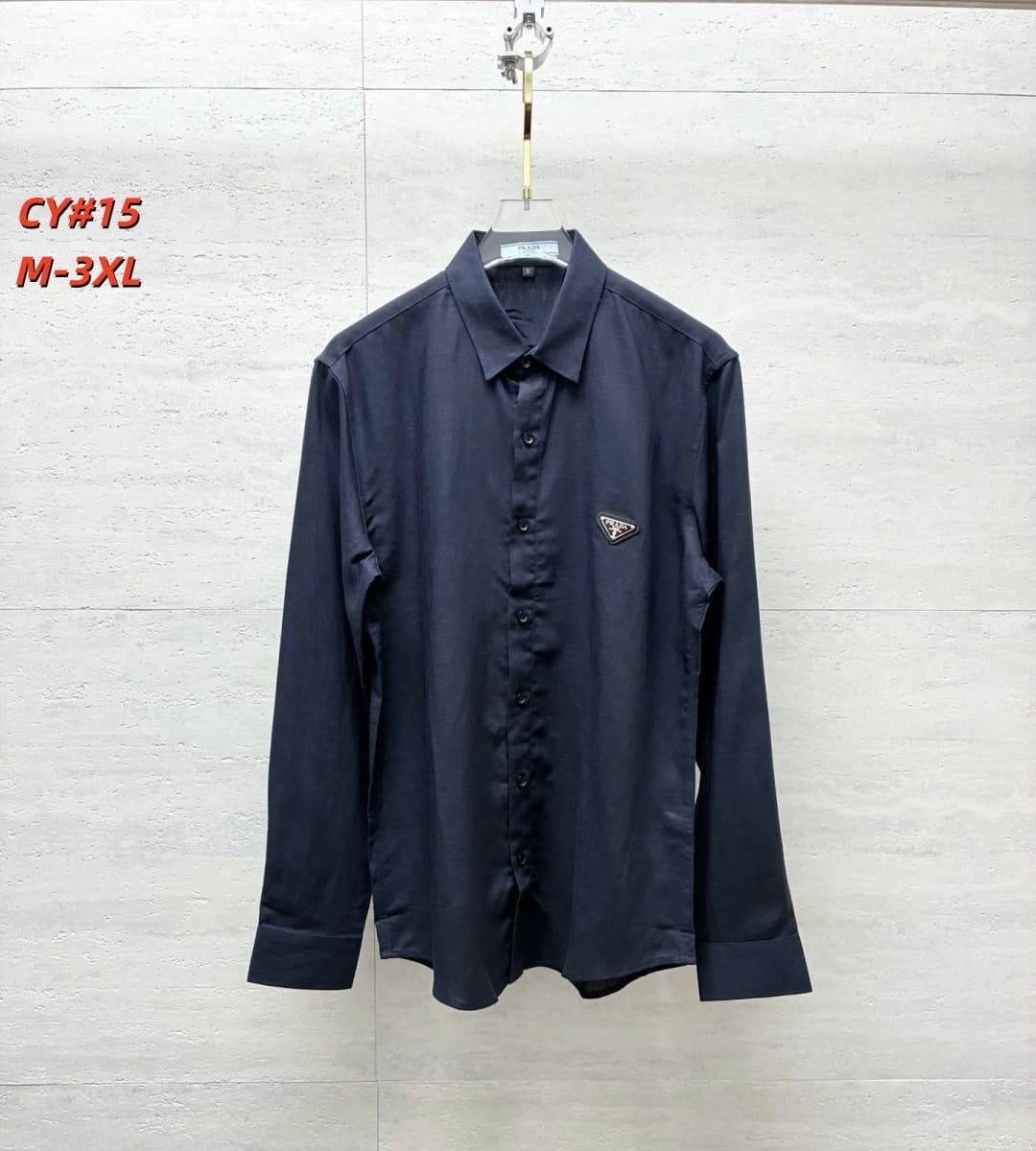 Cheap Prada Long-Sleeved Polo Shirts for Men in 208981, $45 USD- [IB208981] - Replica Proda Long-Sleeved Polo Shirts for Men