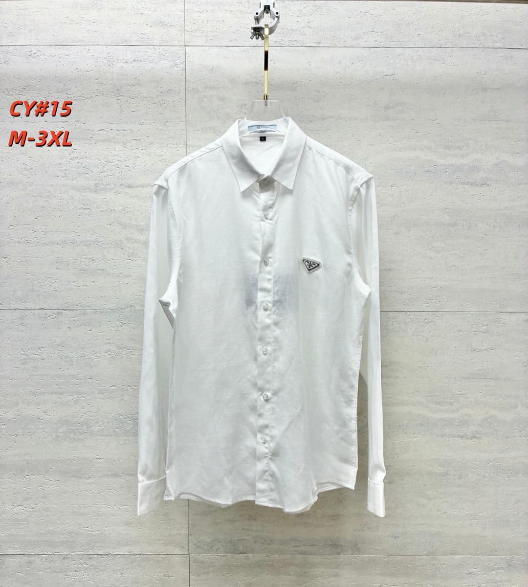 Cheap Prada Long-Sleeved Polo Shirts for Men in 208983, $45 USD- [IB208983] - Replica Proda Long-Sleeved Polo Shirts for Men