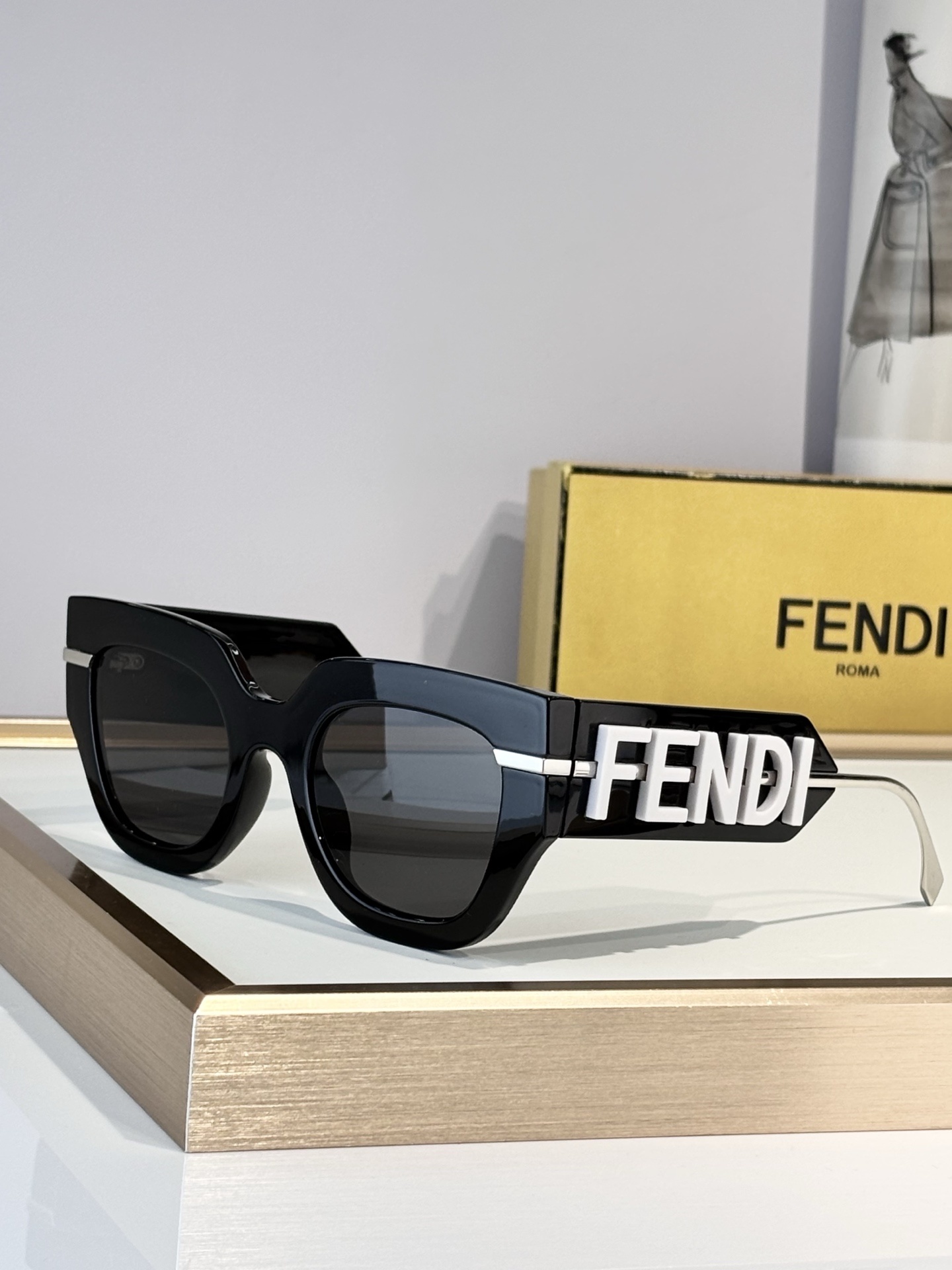 Cheap Fendi AAA quality Sunglasses in 209031, $45 USD- [IB209031] - Replica Fendi AAA quality Sunglasses