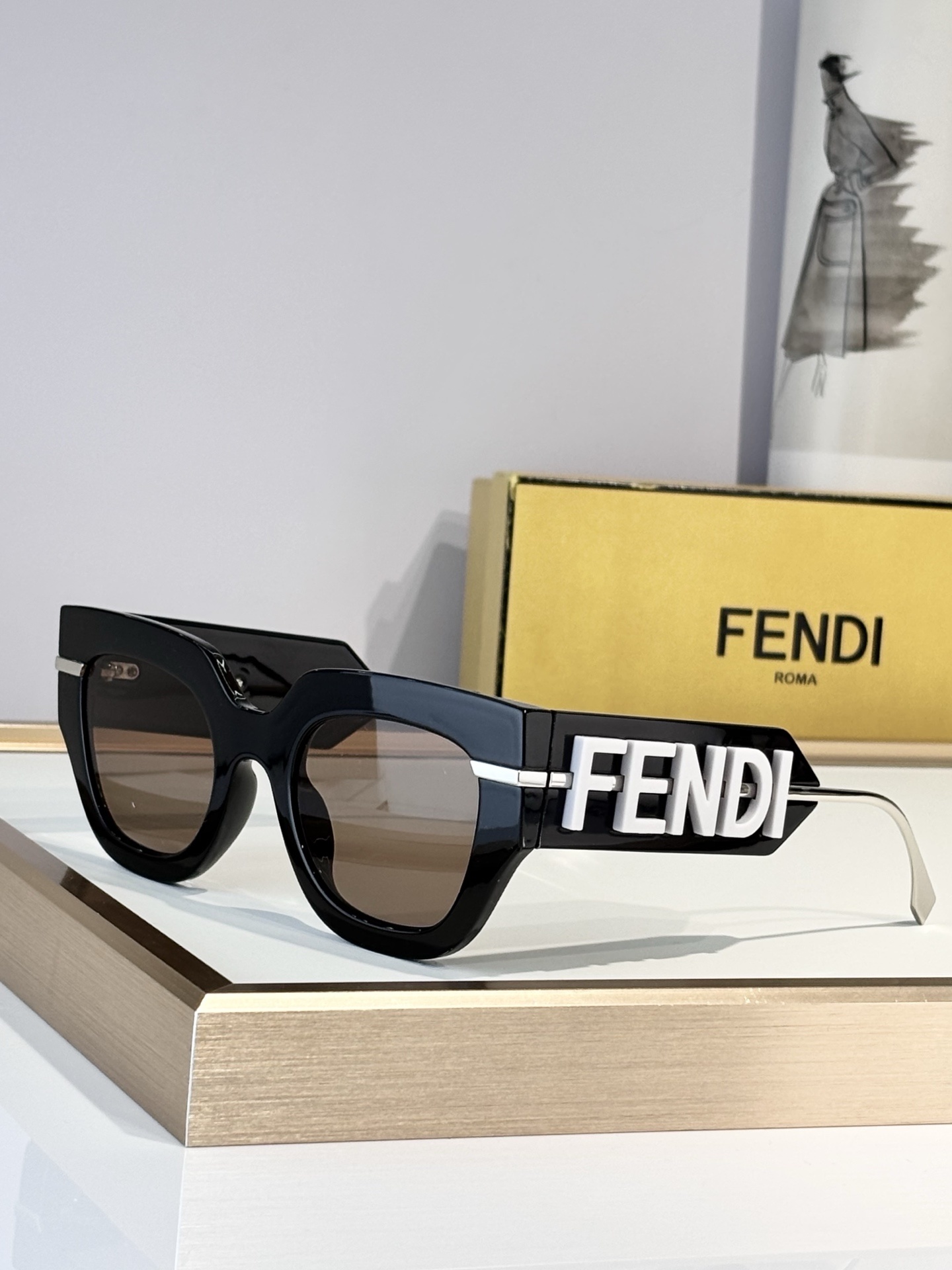 Cheap Fendi AAA quality Sunglasses in 209032, $45 USD- [IB209032] - Replica Fendi AAA quality Sunglasses