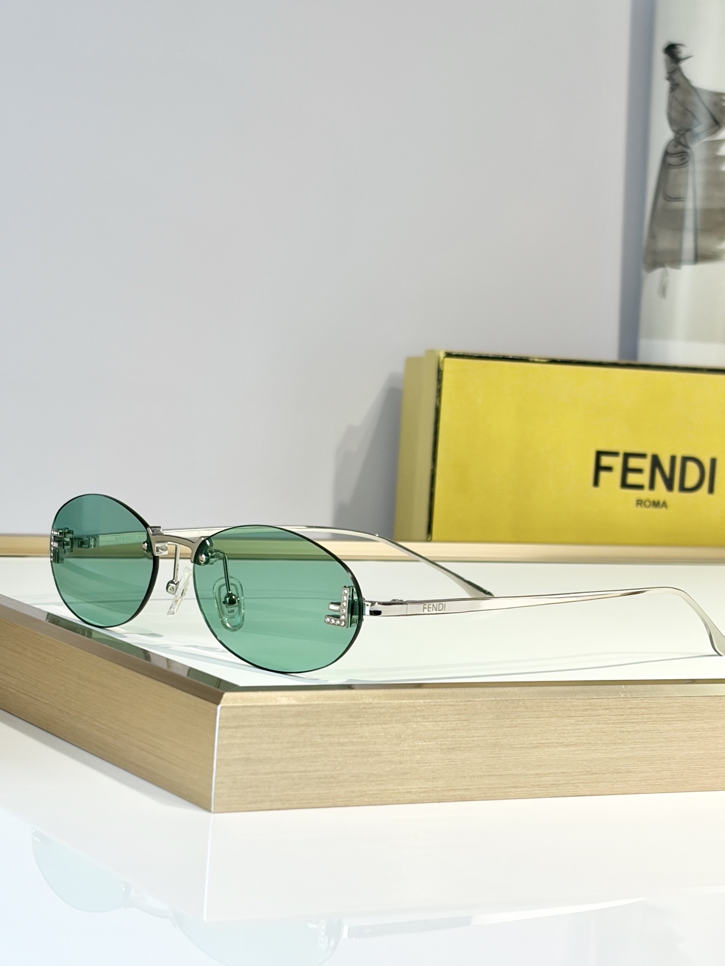 Cheap Fendi AAA quality Sunglasses in 209035, $45 USD- [IB209035] - Replica Fendi AAA quality Sunglasses