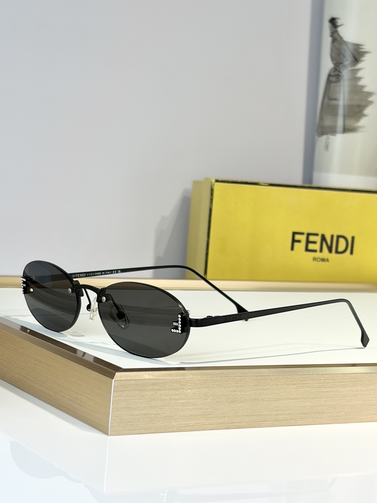 Cheap Fendi AAA quality Sunglasses in 209036, $45 USD- [IB209036] - Replica Fendi AAA quality Sunglasses
