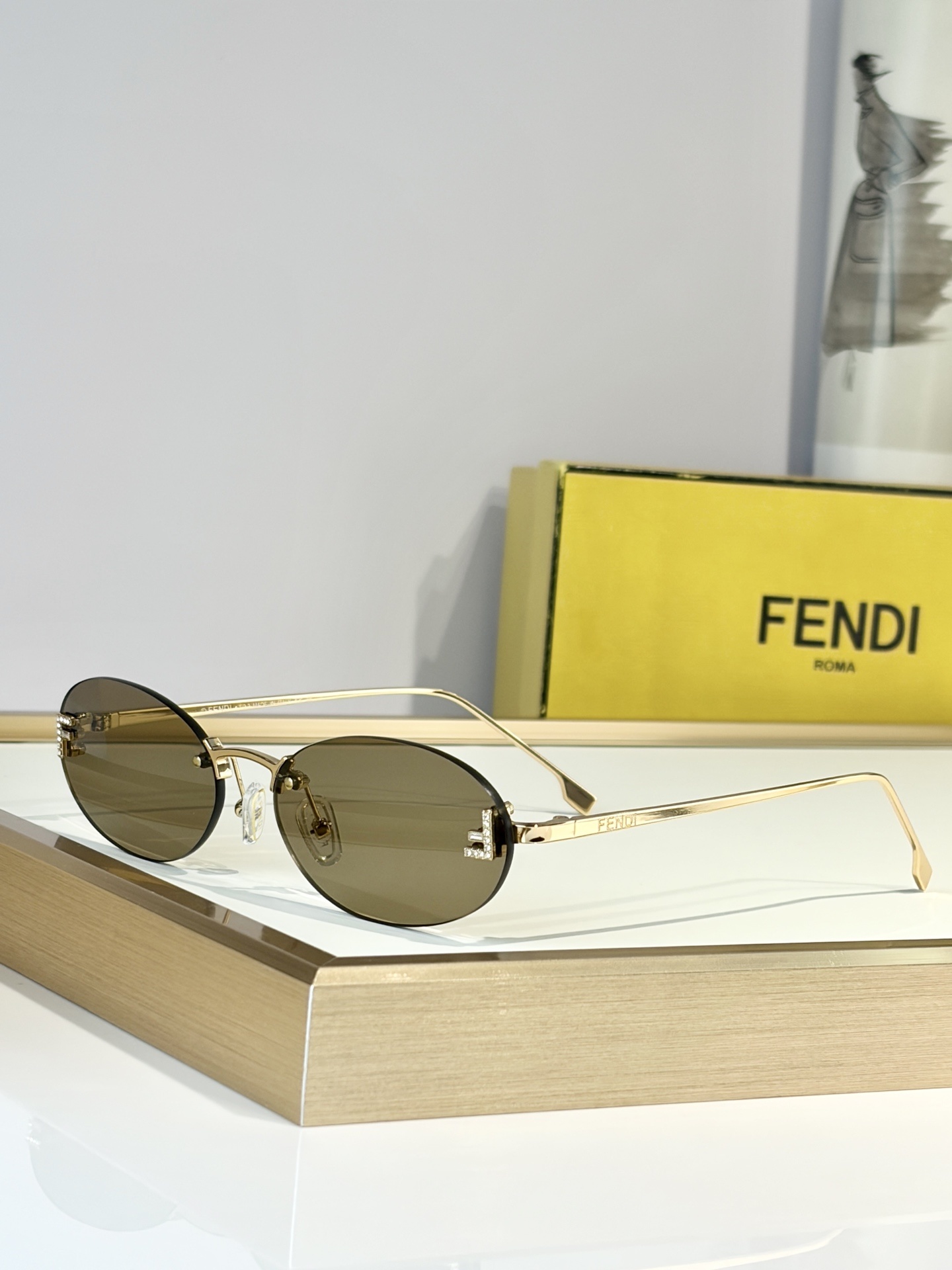 Cheap Fendi AAA quality Sunglasses in 209039, $45 USD- [IB209039] - Replica Fendi AAA quality Sunglasses