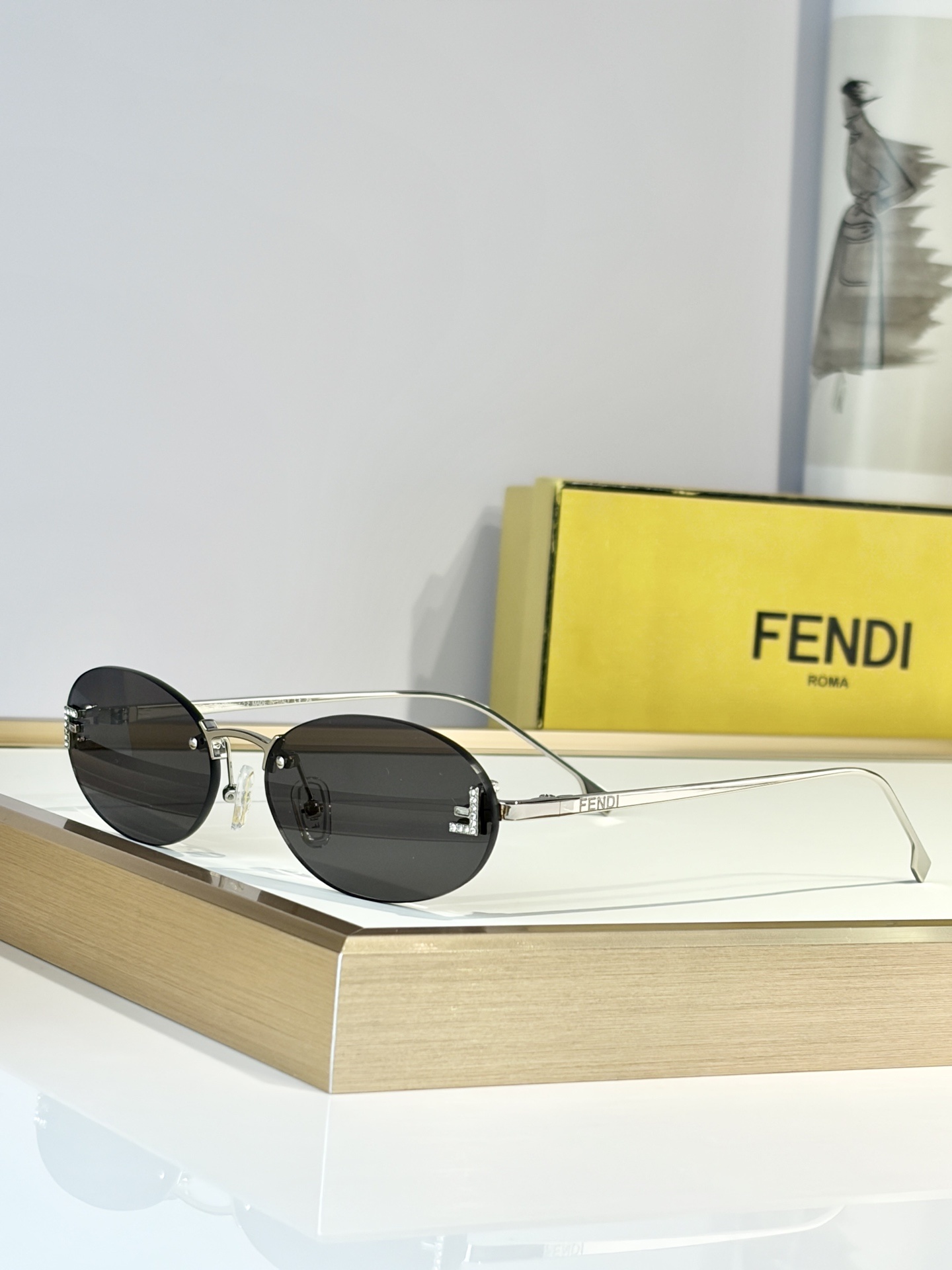 Cheap Fendi AAA quality Sunglasses in 209040, $45 USD- [IB209040] - Replica Fendi AAA quality Sunglasses