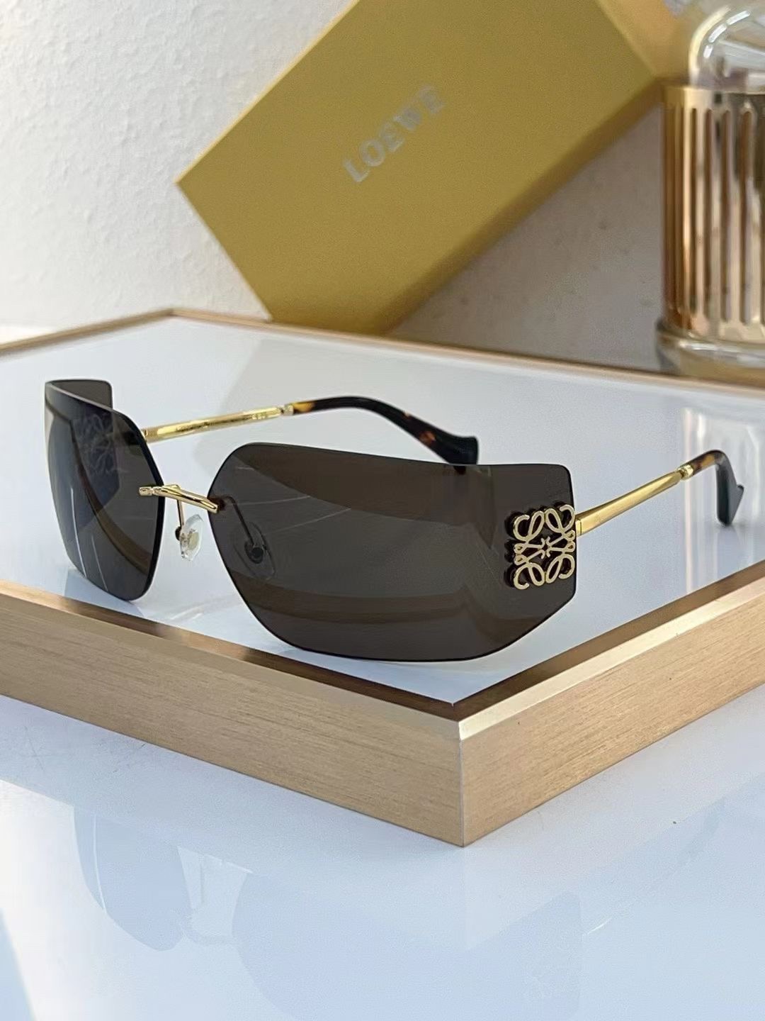 Cheap Loeve AAA quality  Sunglasses in 209062, $45 USD- [IB209062] - Replica Loewe Glasses