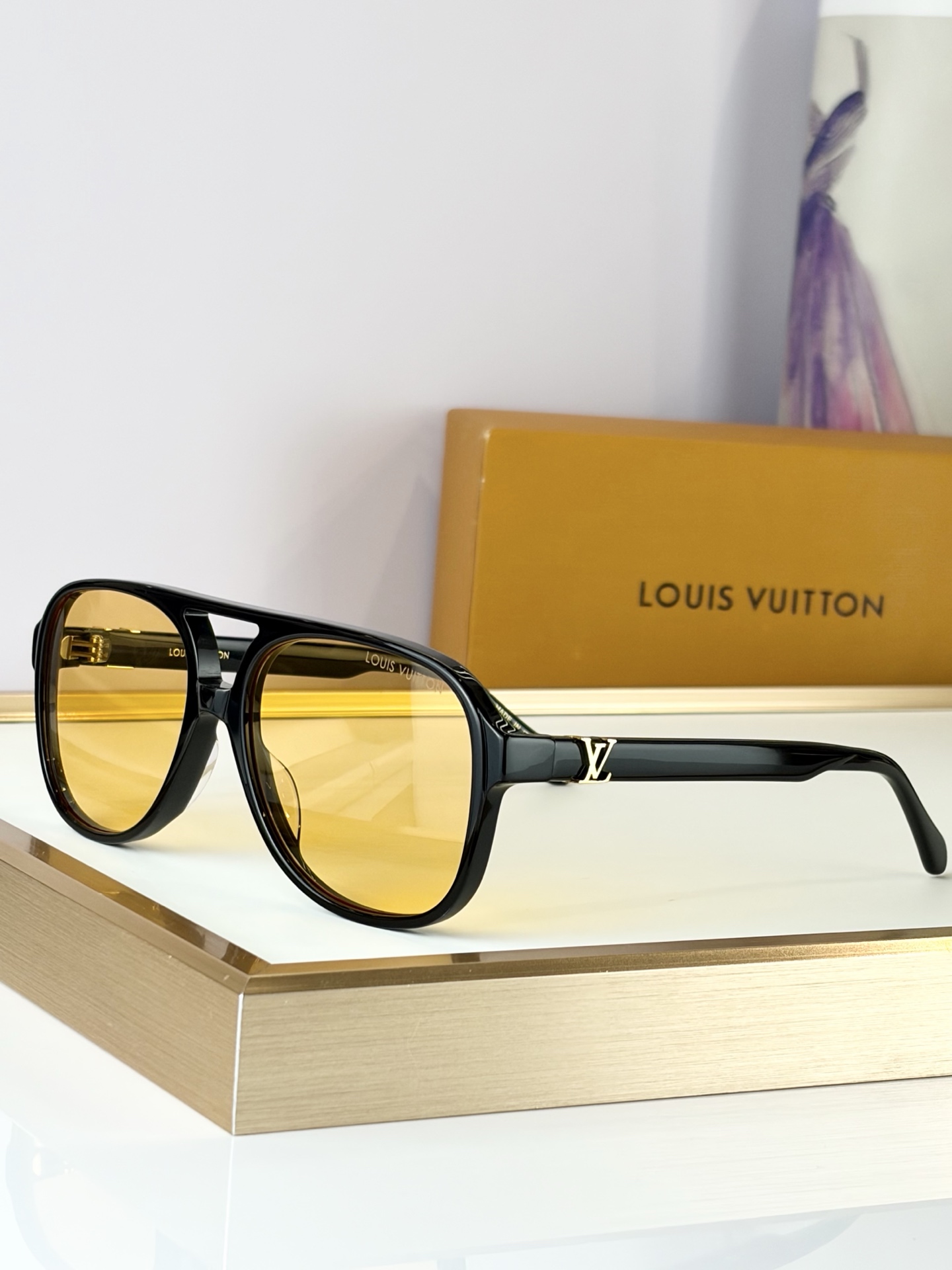 Cheap Louis Vuitton AAA quality Sunglasses in 209080, $45 USD- [IB209080] - Replica Louis Vuitton AAA Quality Sunglasses