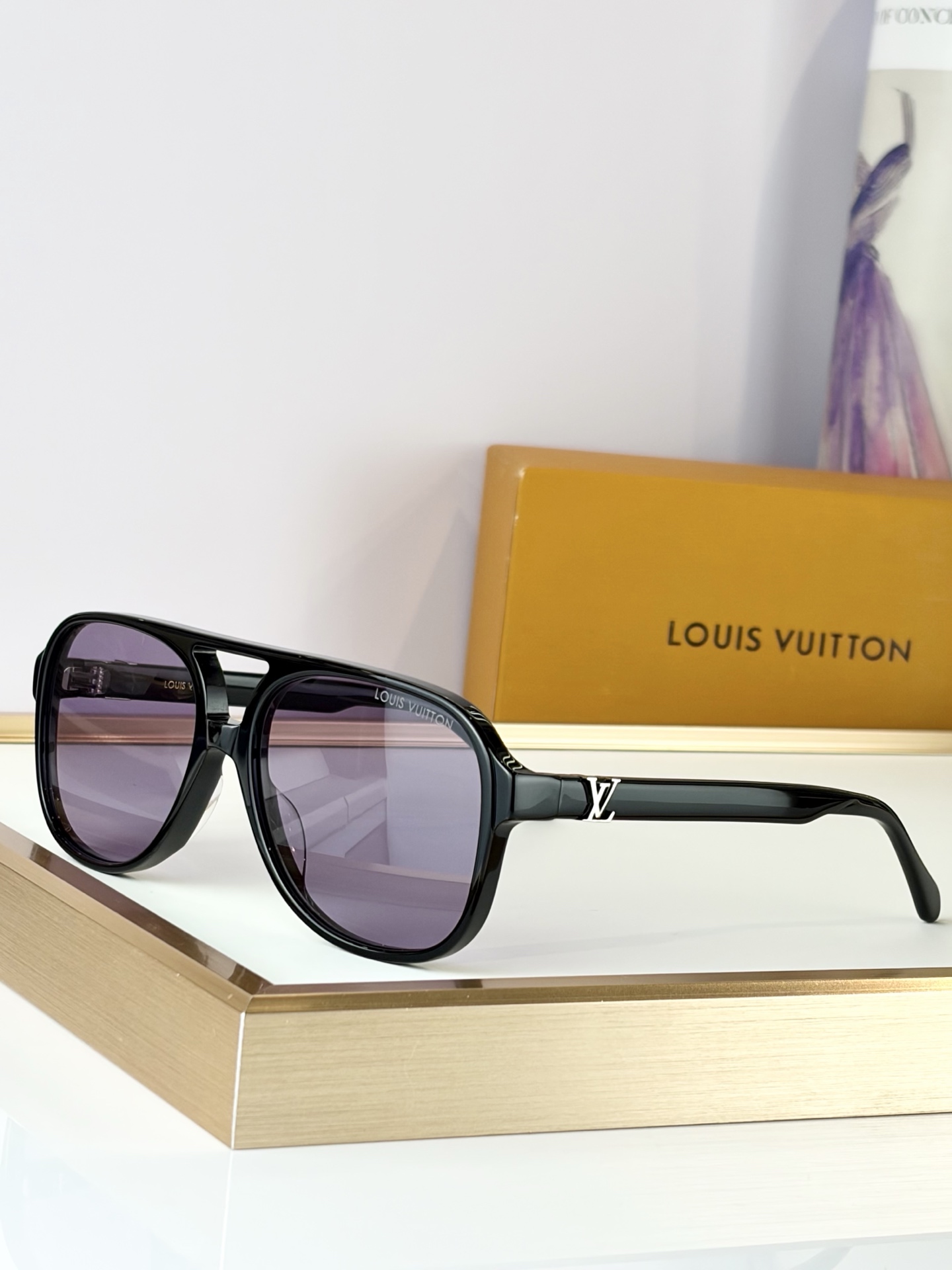 Cheap Louis Vuitton AAA quality Sunglasses in 209081, $45 USD- [IB209081] - Replica Louis Vuitton AAA Quality Sunglasses