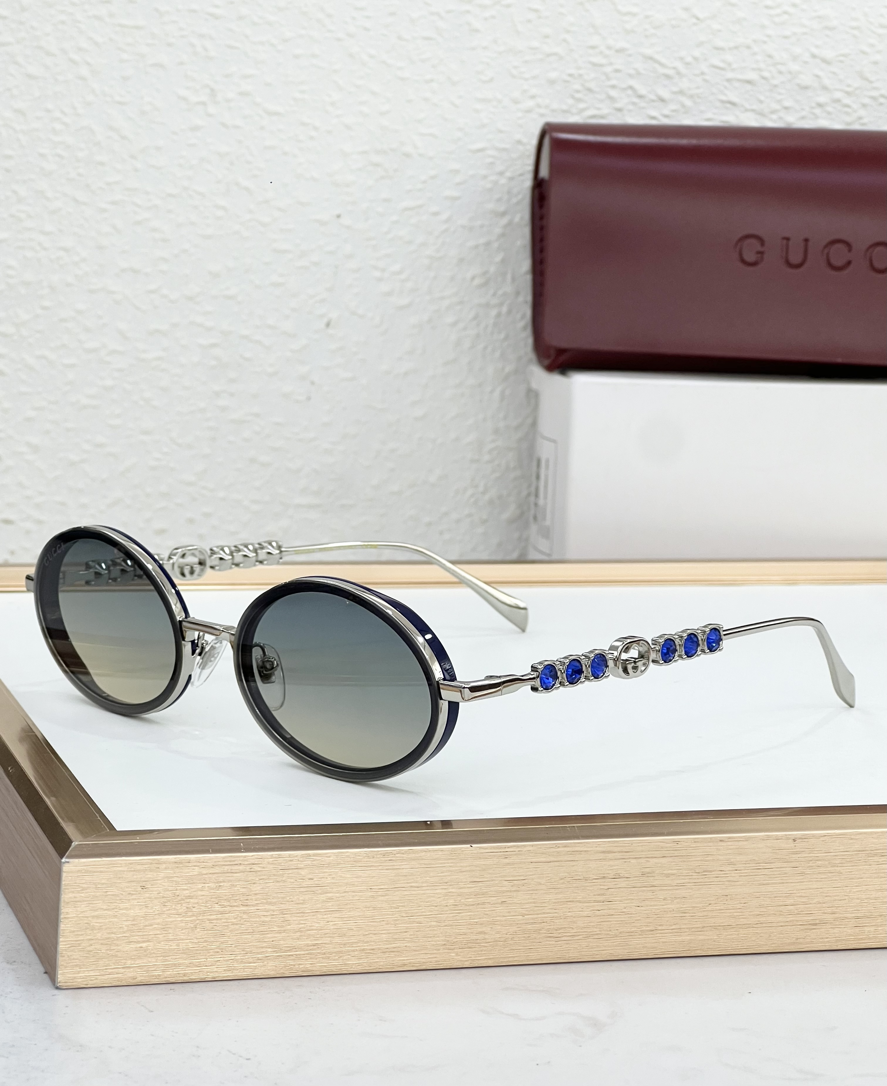 Cheap Gucci AAA Quality Sunglasses in 209170, $45 USD- [IB209170] - Replica Gucci AAA Quality Sunglasses