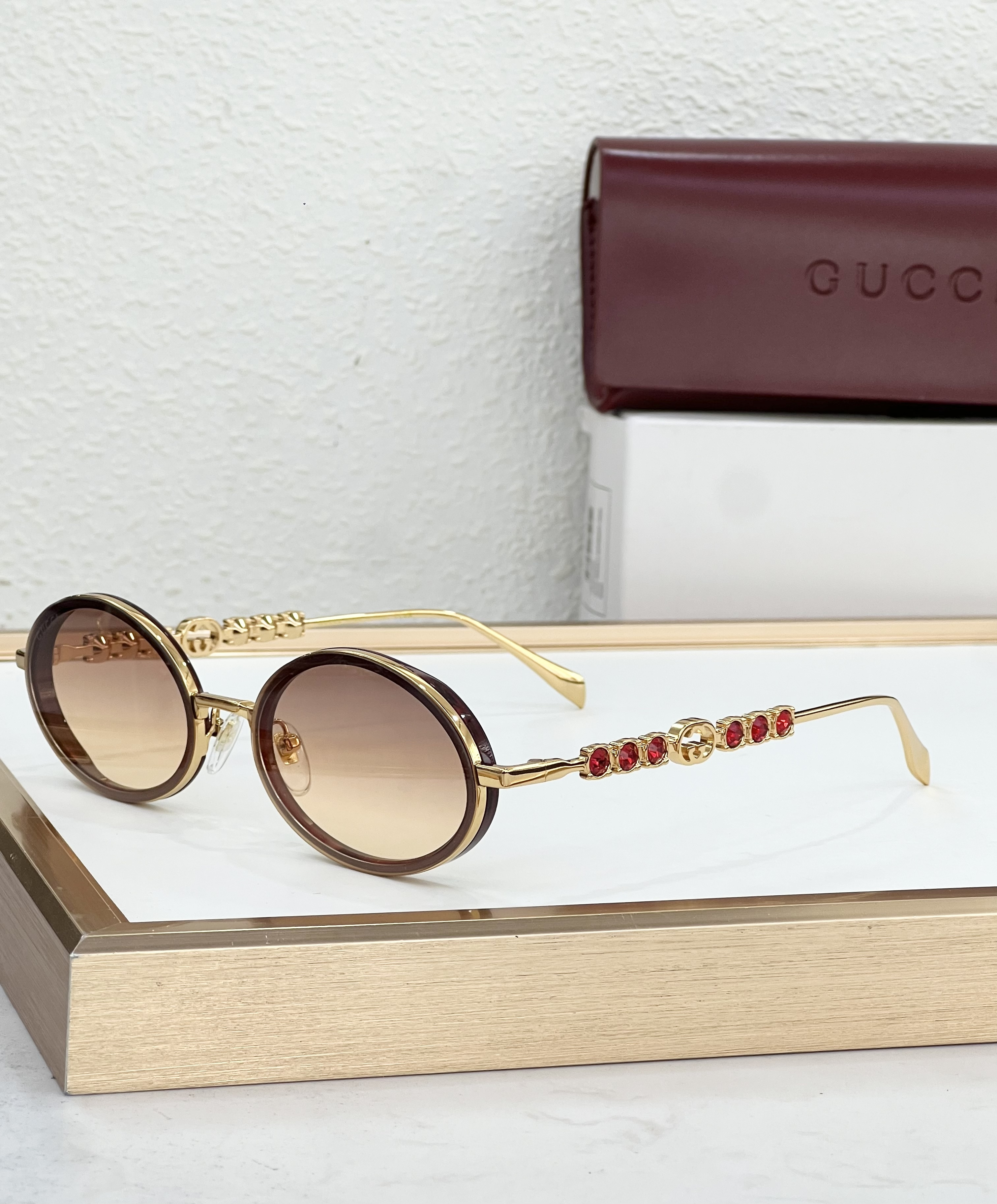 Cheap Gucci AAA Quality Sunglasses in 209172, $45 USD- [IB209172] - Replica Gucci AAA Quality Sunglasses