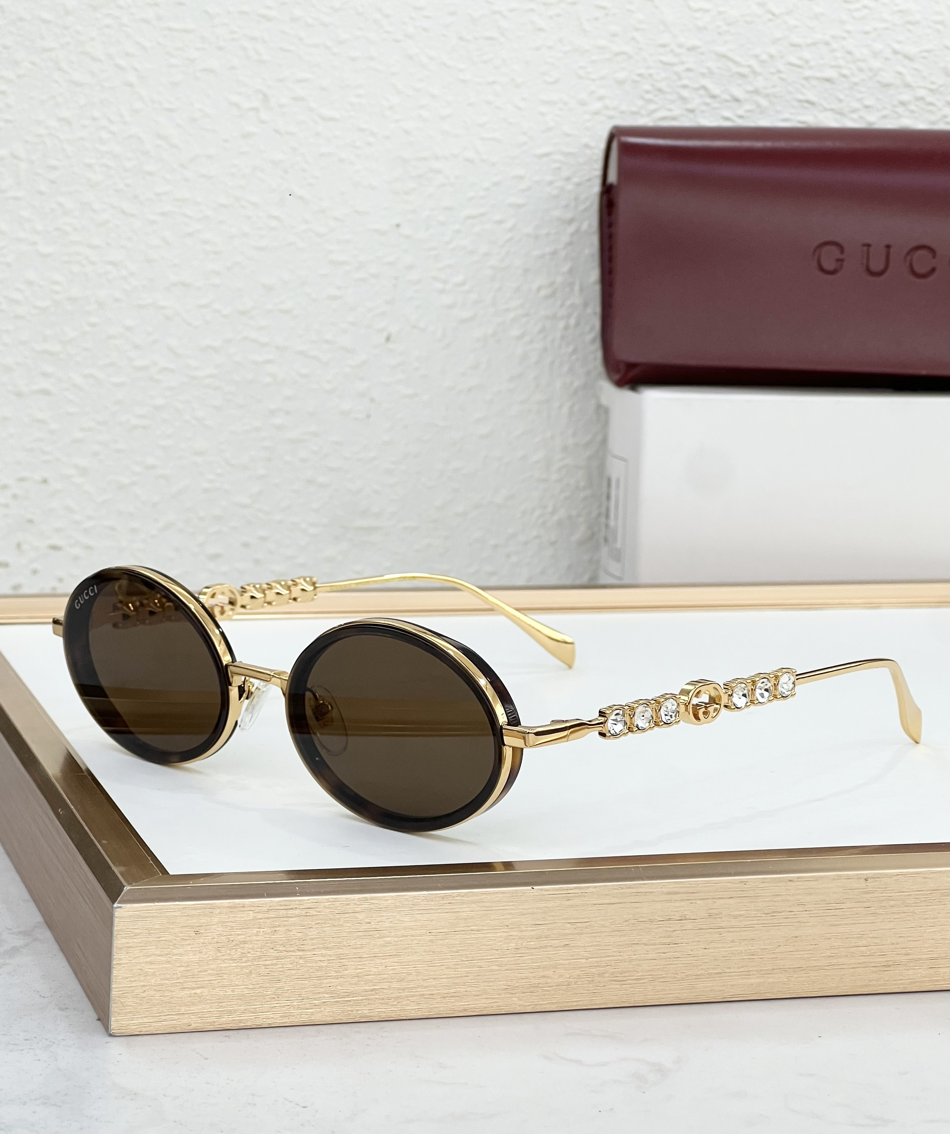 Cheap Gucci AAA Quality Sunglasses in 209174, $45 USD- [IB209174] - Replica Gucci AAA Quality Sunglasses