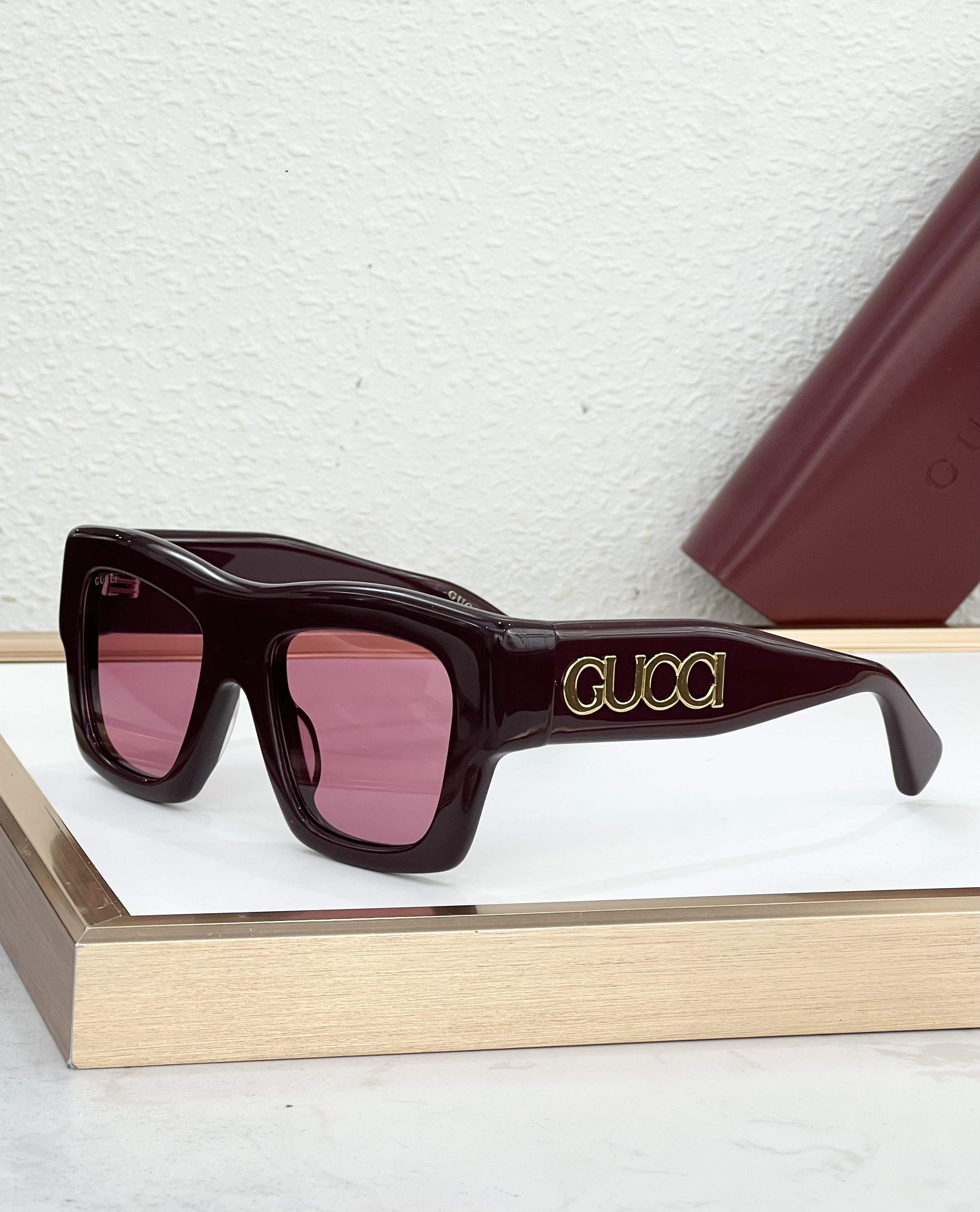Cheap Gucci AAA Quality Sunglasses in 209179, $45 USD- [IB209179] - Replica Gucci AAA Quality Sunglasses