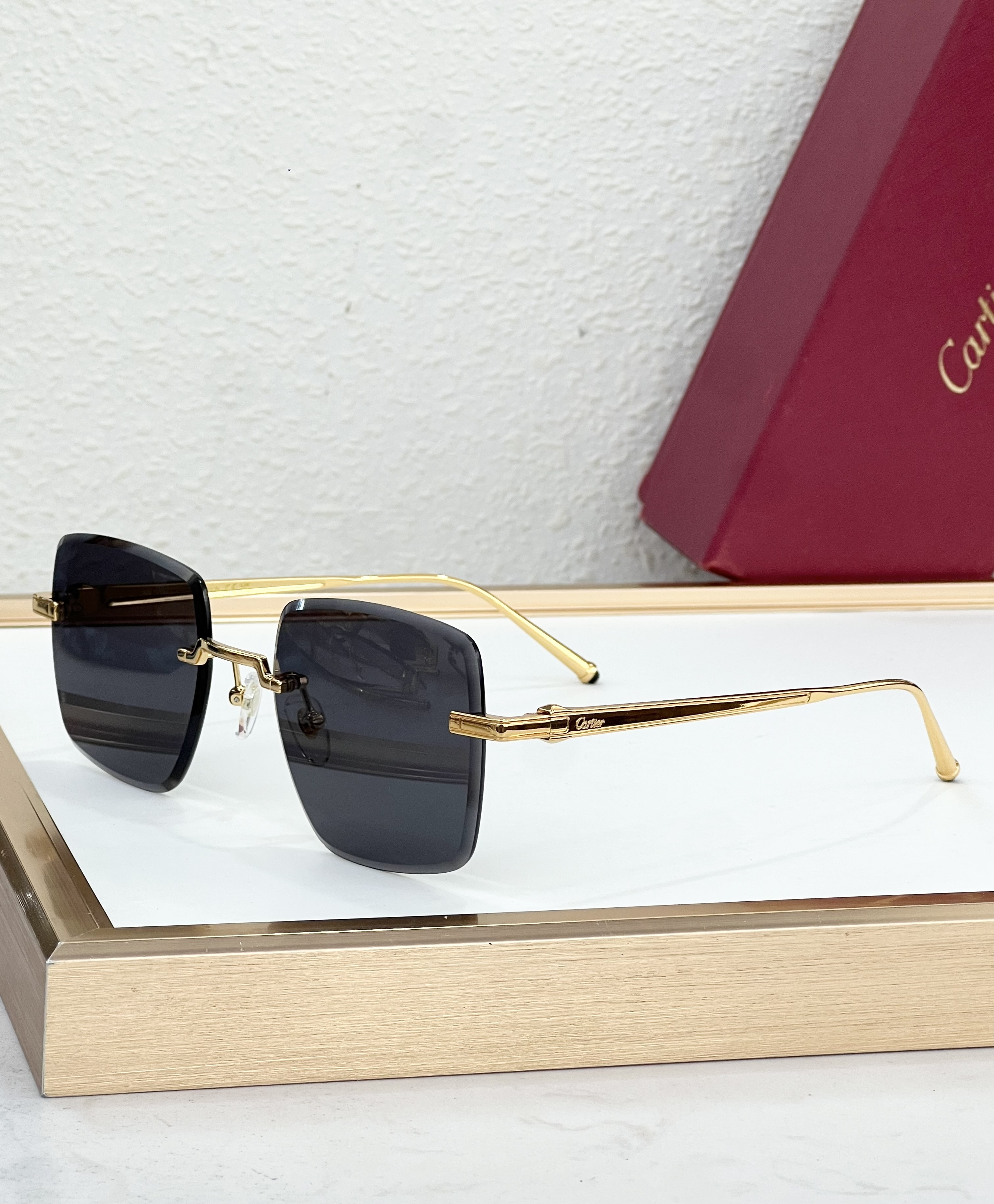 Cheap Cartier AAA Quality Sunglasses in 209236, $45 USD- [IB209236] - Replica Cartier AAA Quality Sunglasses