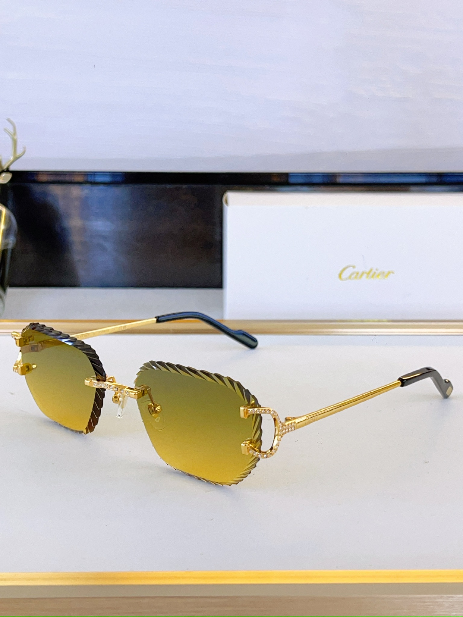 Cheap Cartier AAA Quality Sunglasses in 209242, $45 USD- [IB209242] - Replica Cartier AAA Quality Sunglasses