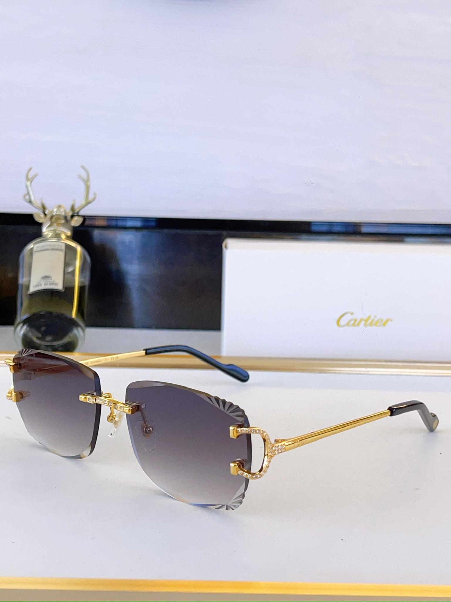 Cheap Cartier AAA Quality Sunglasses in 209244, $45 USD- [IB209244] - Replica Cartier AAA Quality Sunglasses