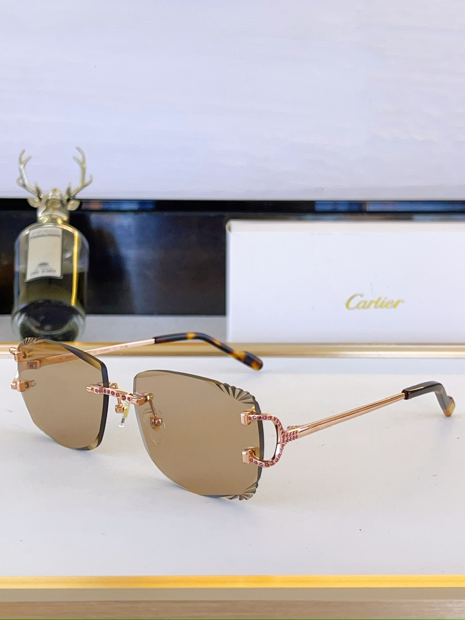 Cheap Cartier AAA Quality Sunglasses in 209246, $45 USD- [IB209246] - Replica Cartier AAA Quality Sunglasses