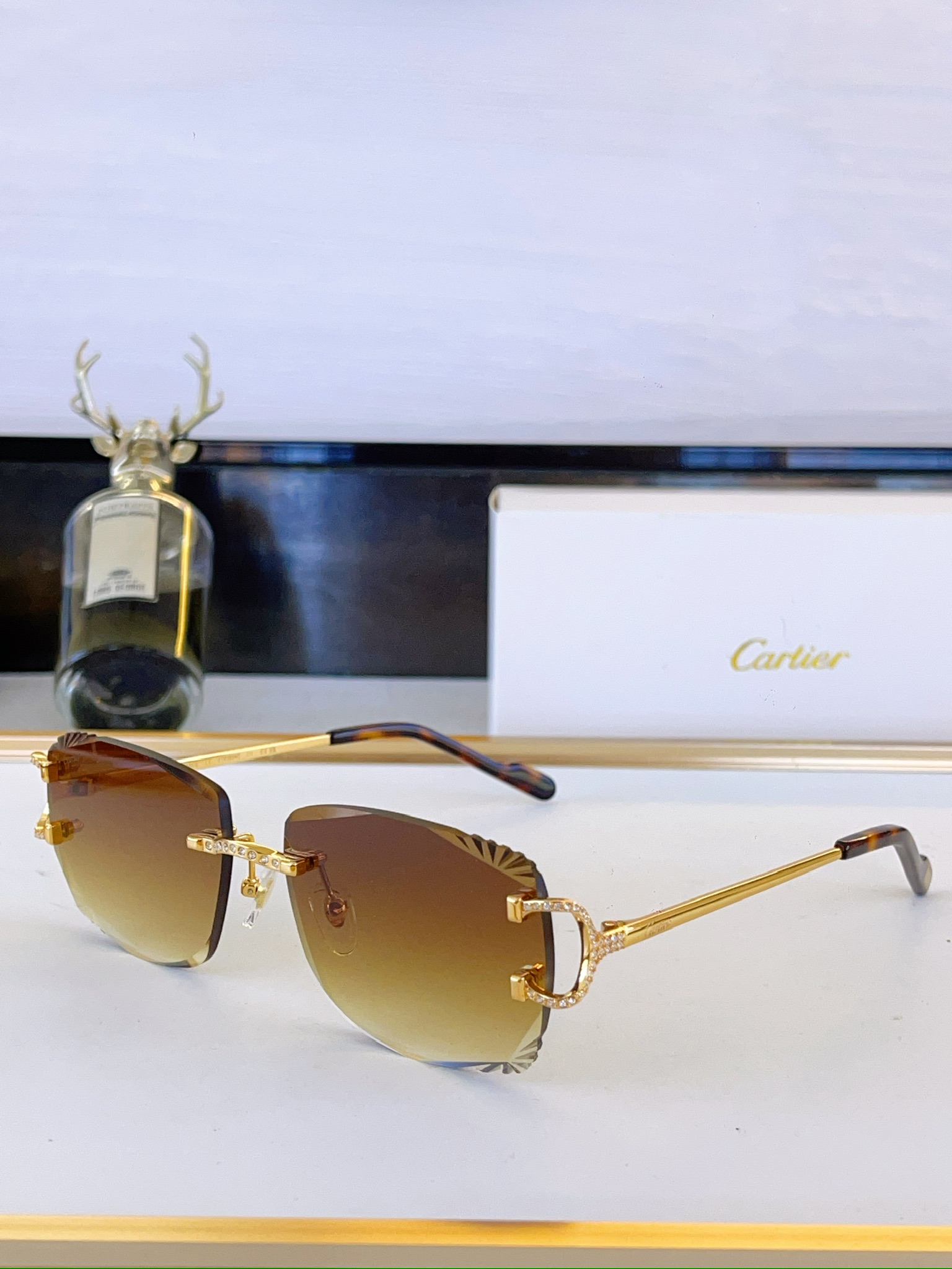 Cheap Cartier AAA Quality Sunglasses in 209248, $45 USD- [IB209248] - Replica Cartier AAA Quality Sunglasses