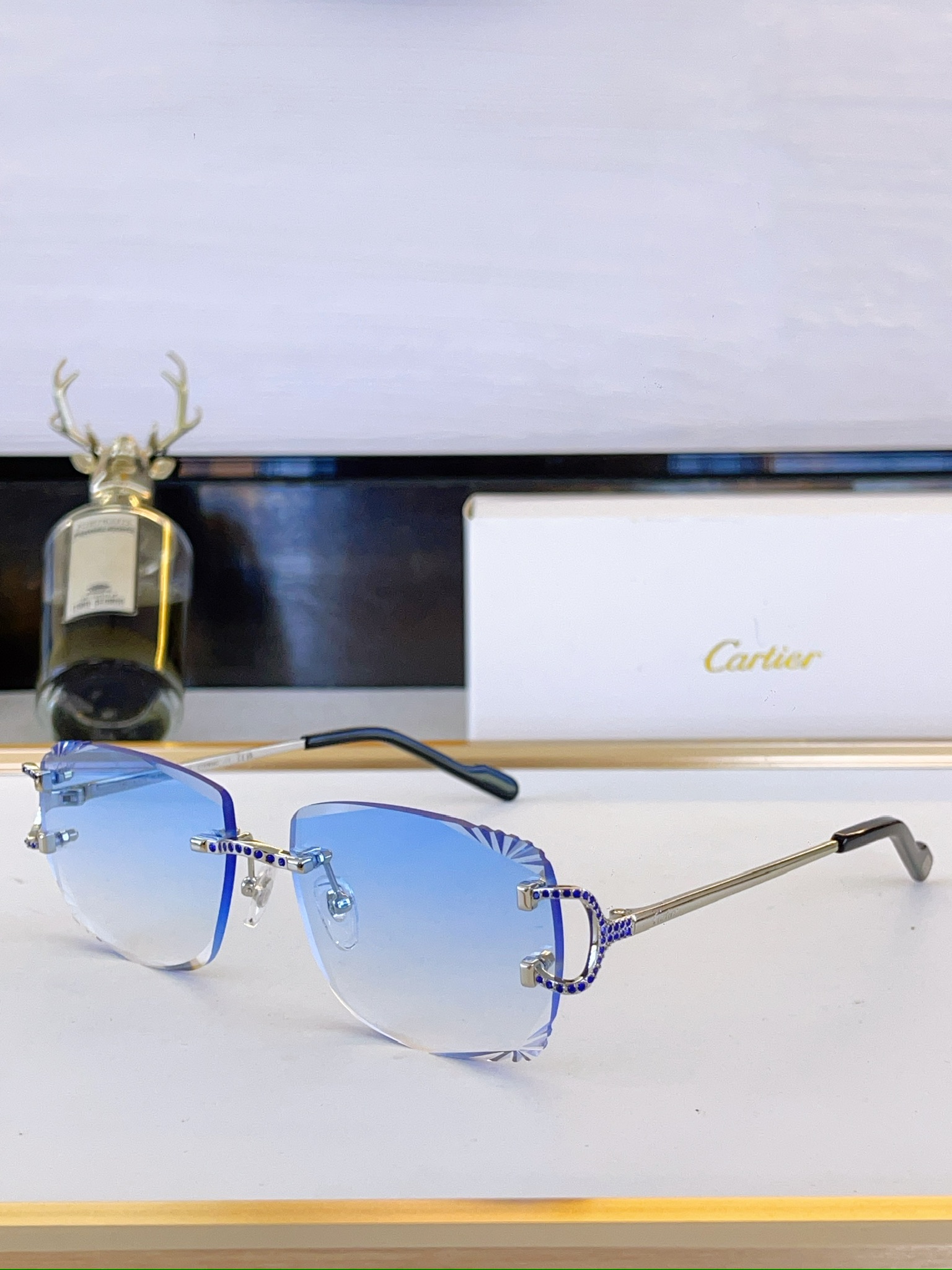 Cheap Cartier AAA Quality Sunglasses in 209249, $45 USD- [IB209249] - Replica Cartier AAA Quality Sunglasses