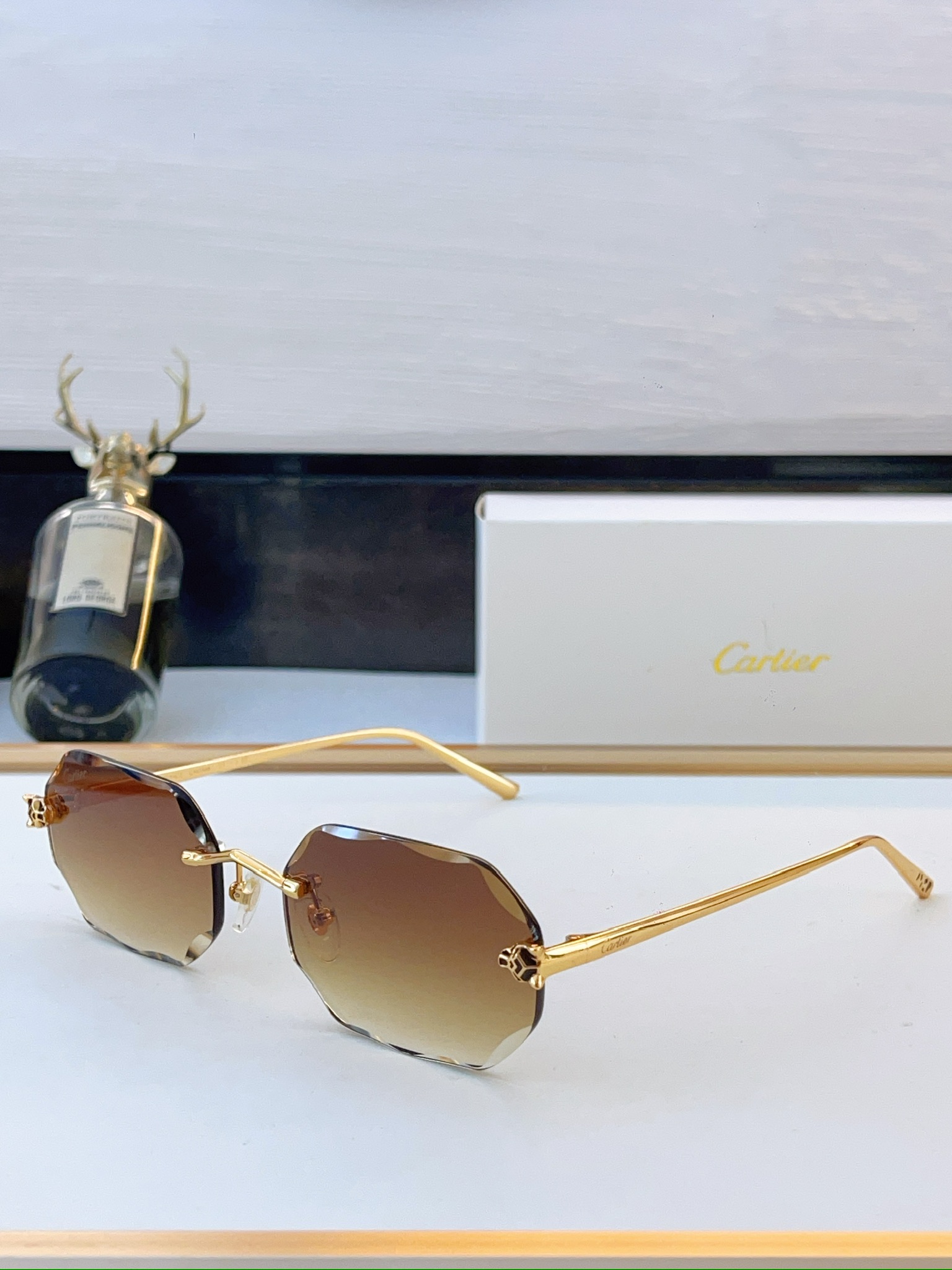 Cheap Cartier AAA Quality Sunglasses in 209252, $45 USD- [IB209252] - Replica Cartier AAA Quality Sunglasses