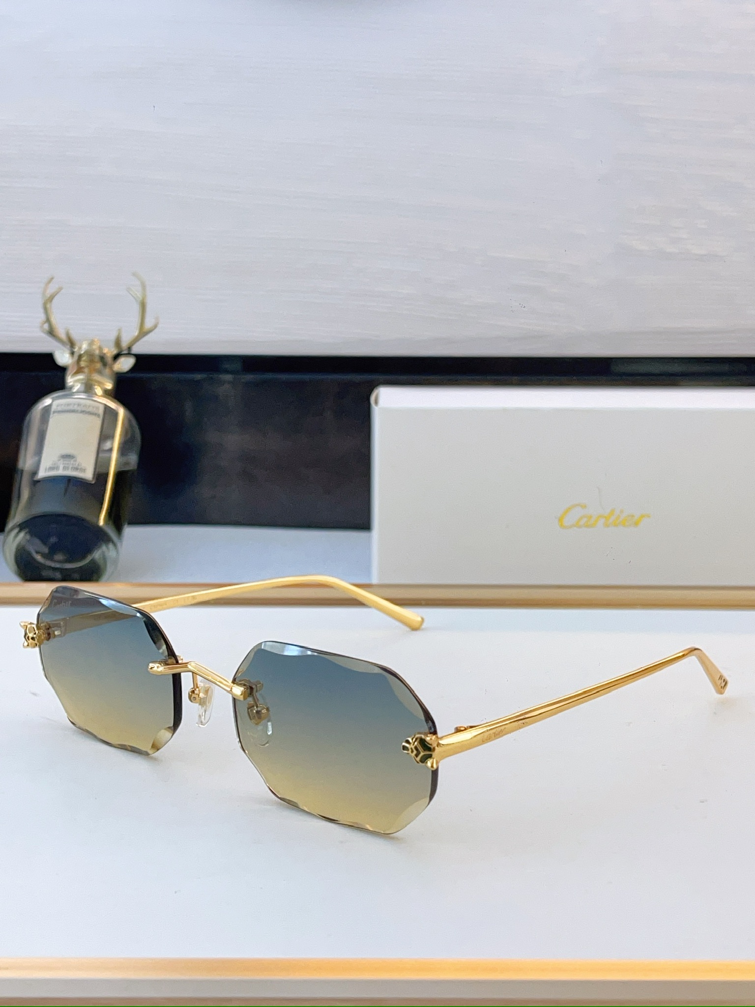 Cheap Cartier AAA Quality Sunglasses in 209253, $45 USD- [IB209253] - Replica Cartier AAA Quality Sunglasses
