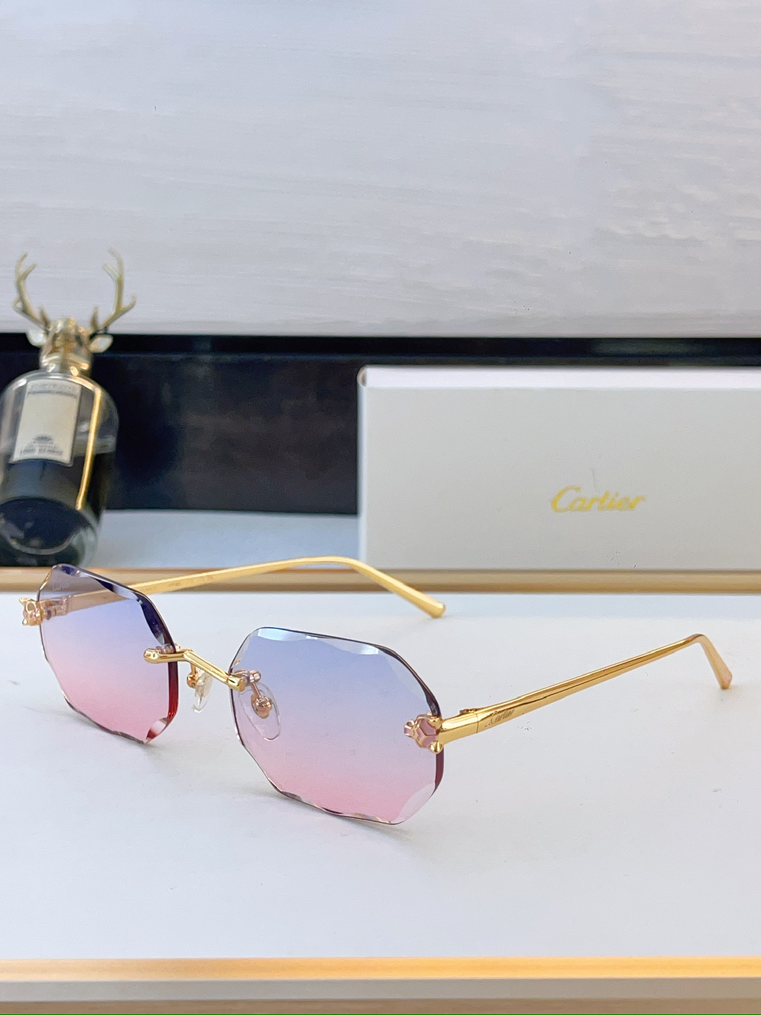 Cheap Cartier AAA Quality Sunglasses in 209254, $45 USD- [IB209254] - Replica Cartier AAA Quality Sunglasses