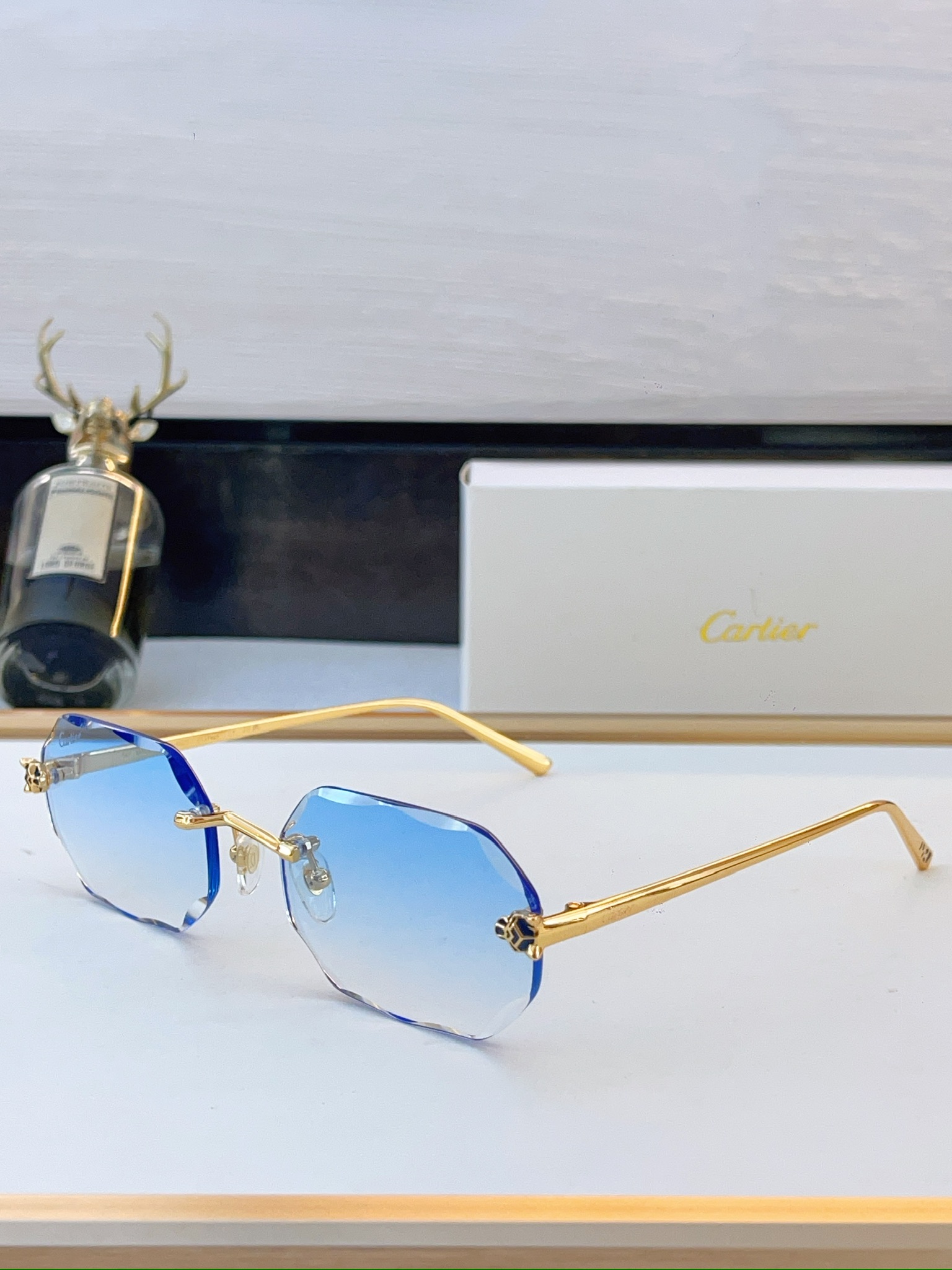 Cheap Cartier AAA Quality Sunglasses in 209255, $45 USD- [IB209255] - Replica Cartier AAA Quality Sunglasses