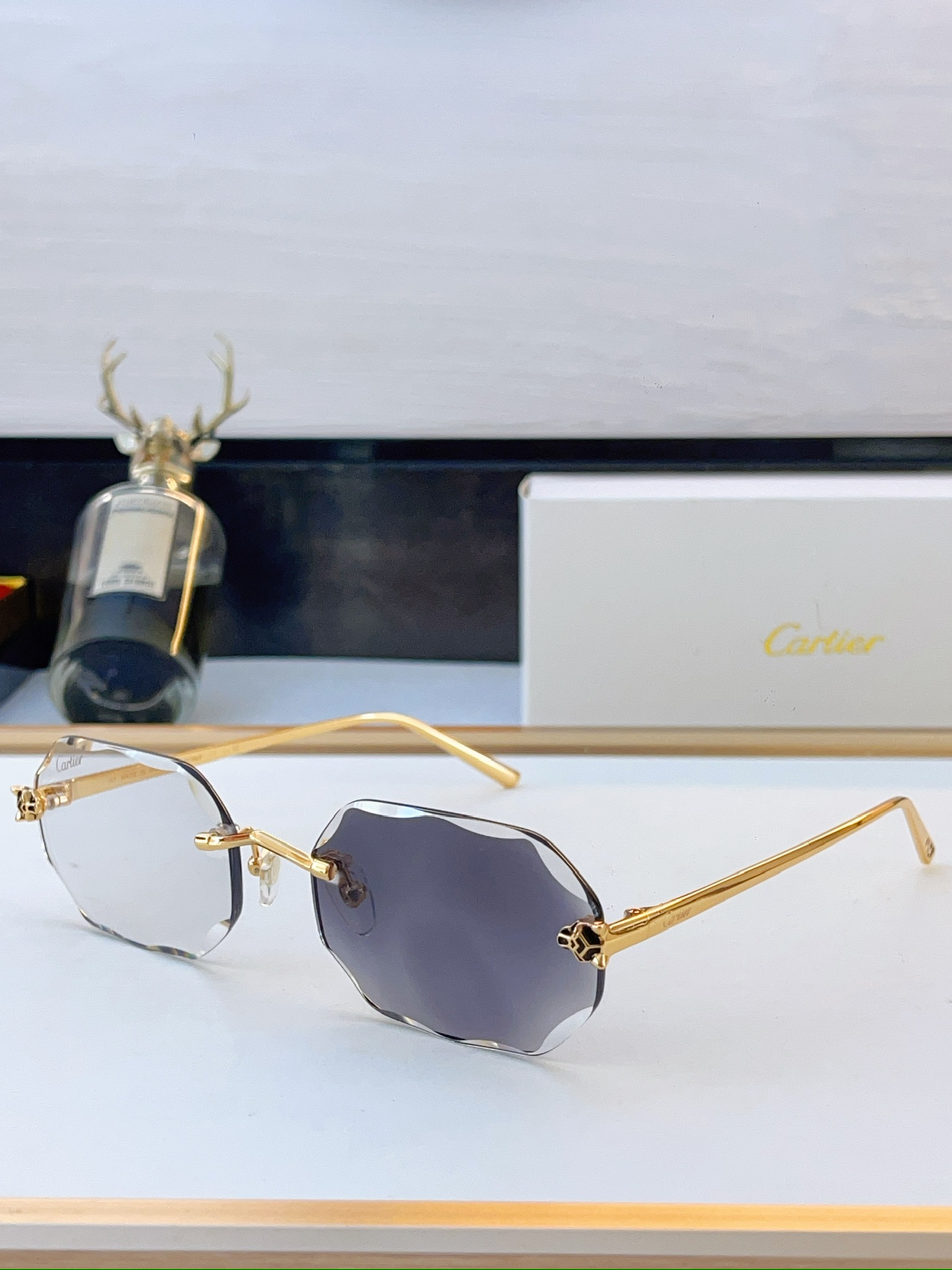 Cheap Cartier AAA Quality Sunglasses in 209256, $45 USD- [IB209256] - Replica Cartier AAA Quality Sunglasses
