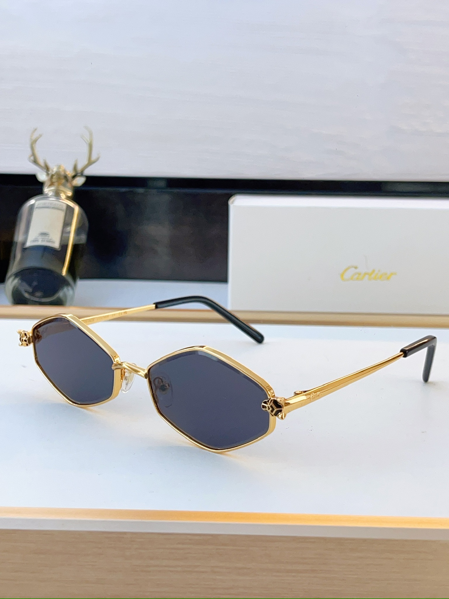 Cheap Cartier AAA Quality Sunglasses in 209258, $45 USD- [IB209258] - Replica Cartier AAA Quality Sunglasses