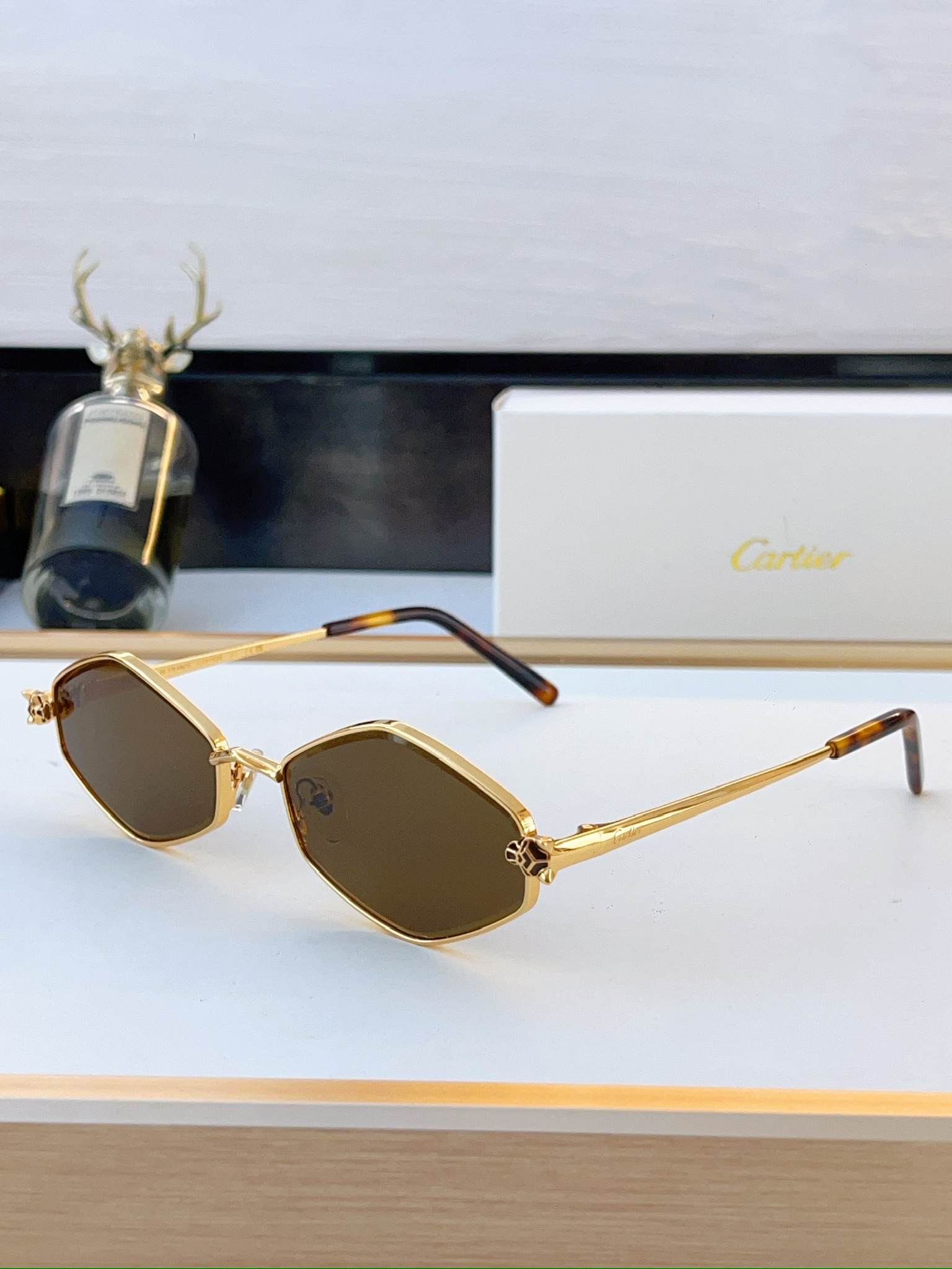Cheap Cartier AAA Quality Sunglasses in 209259, $45 USD- [IB209259] - Replica Cartier AAA Quality Sunglasses