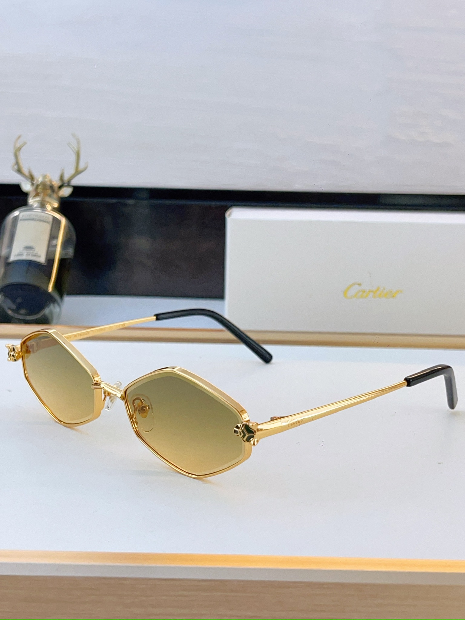 Cheap Cartier AAA Quality Sunglasses in 209263, $45 USD- [IB209263] - Replica Cartier AAA Quality Sunglasses