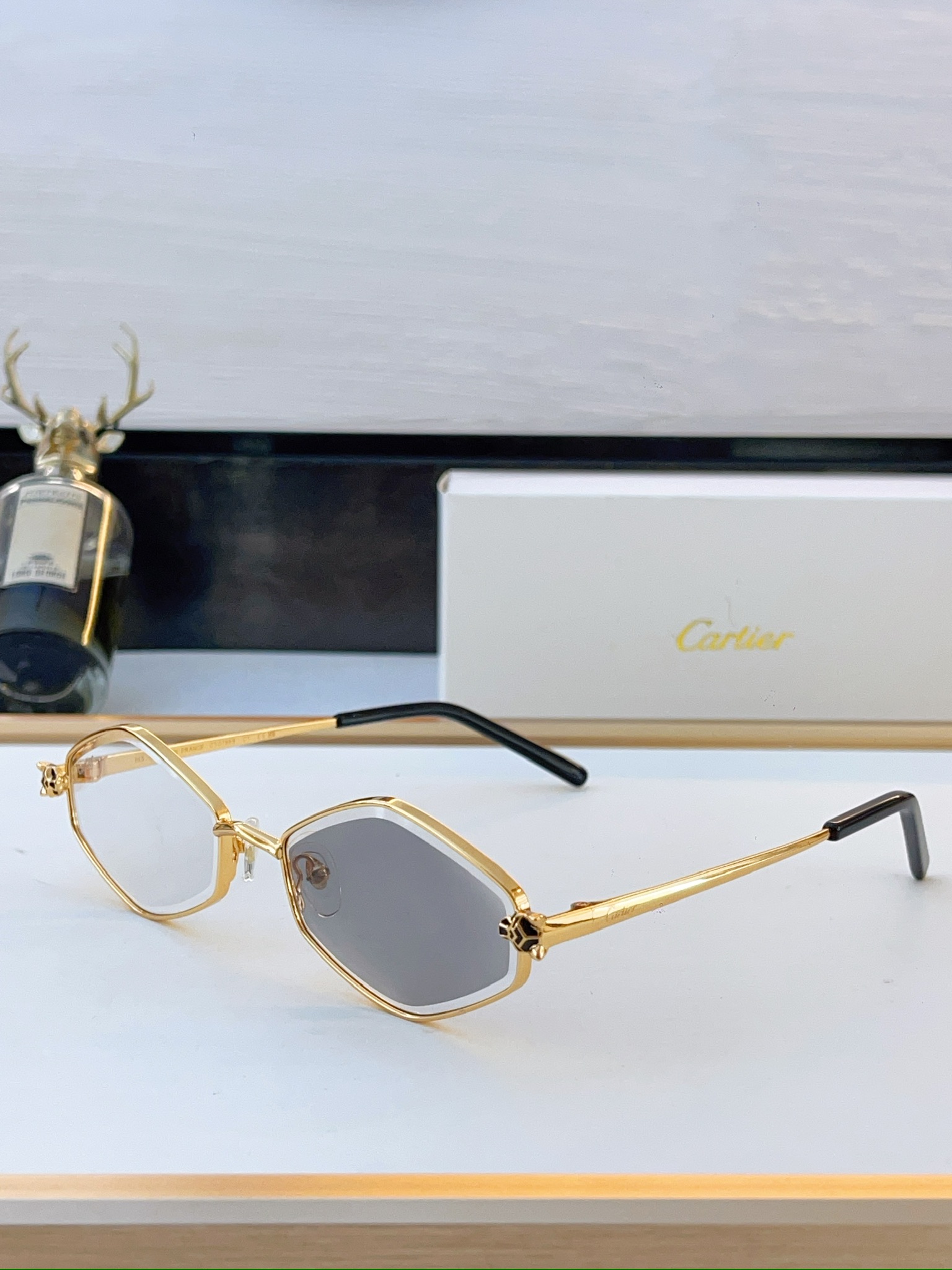 Cheap Cartier AAA Quality Sunglasses in 209264, $45 USD- [IB209264] - Replica Cartier AAA Quality Sunglasses