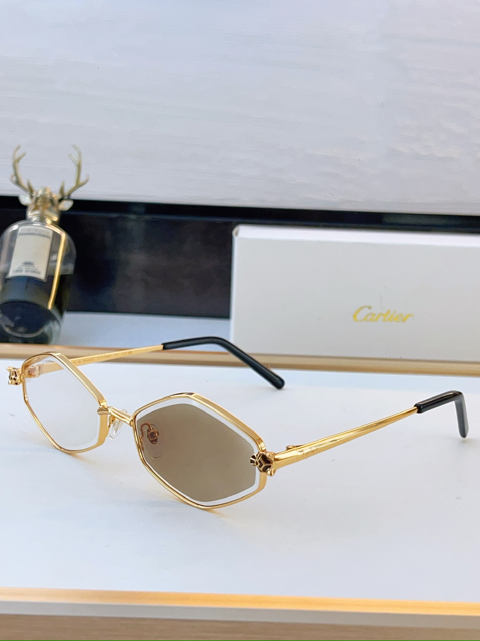 Cheap Cartier AAA Quality Sunglasses in 209265, $45 USD- [IB209265] - Replica Cartier AAA Quality Sunglasses