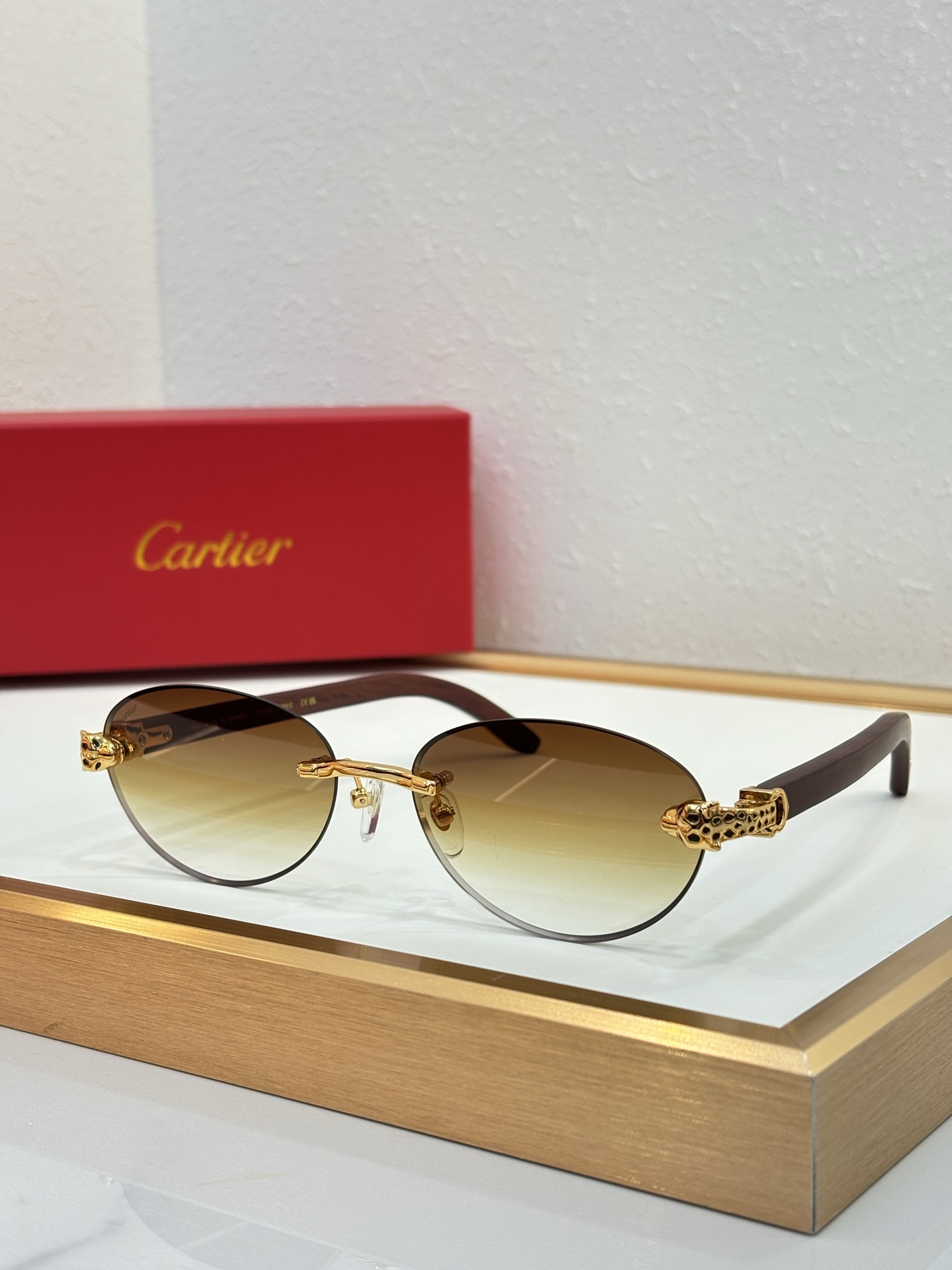 Cheap Cartier AAA Quality Sunglasses in 209266, $45 USD- [IB209266] - Replica Cartier AAA Quality Sunglasses