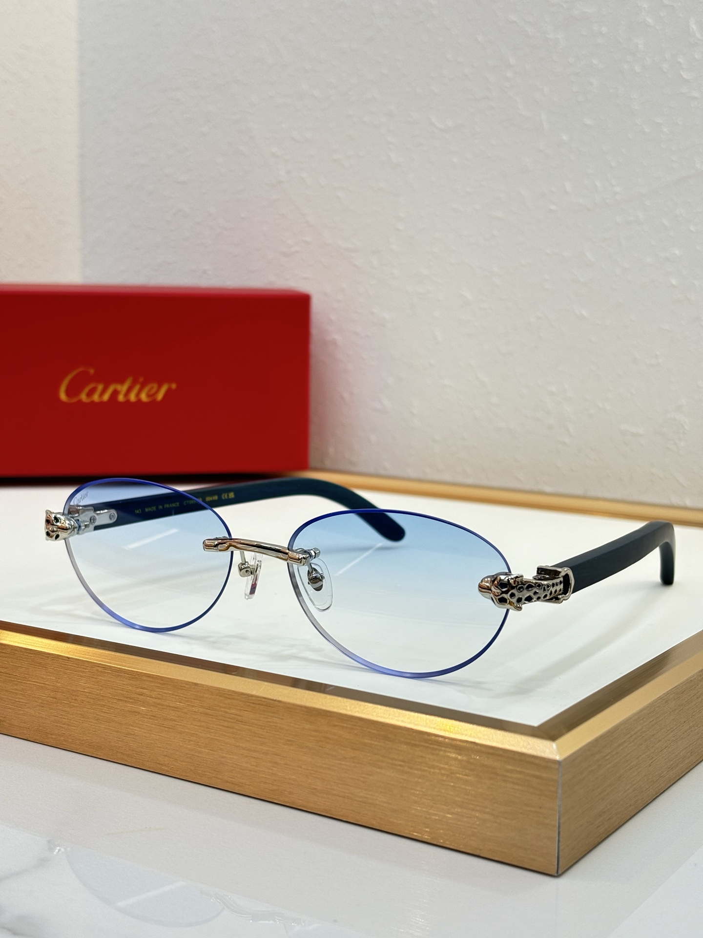 Cheap Cartier AAA Quality Sunglasses in 209267, $45 USD- [IB209267] - Replica Cartier AAA Quality Sunglasses