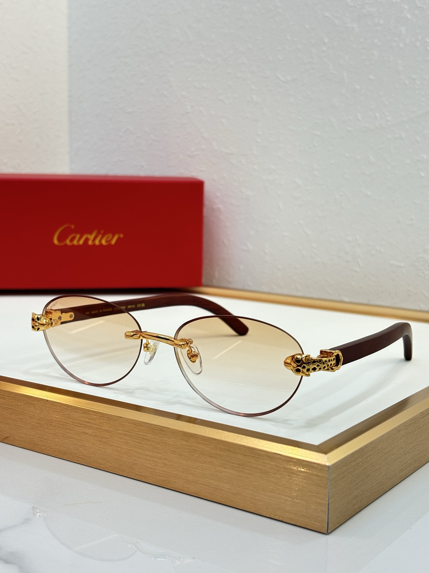 Cheap Cartier AAA Quality Sunglasses in 209269, $45 USD- [IB209269] - Replica Cartier AAA Quality Sunglasses