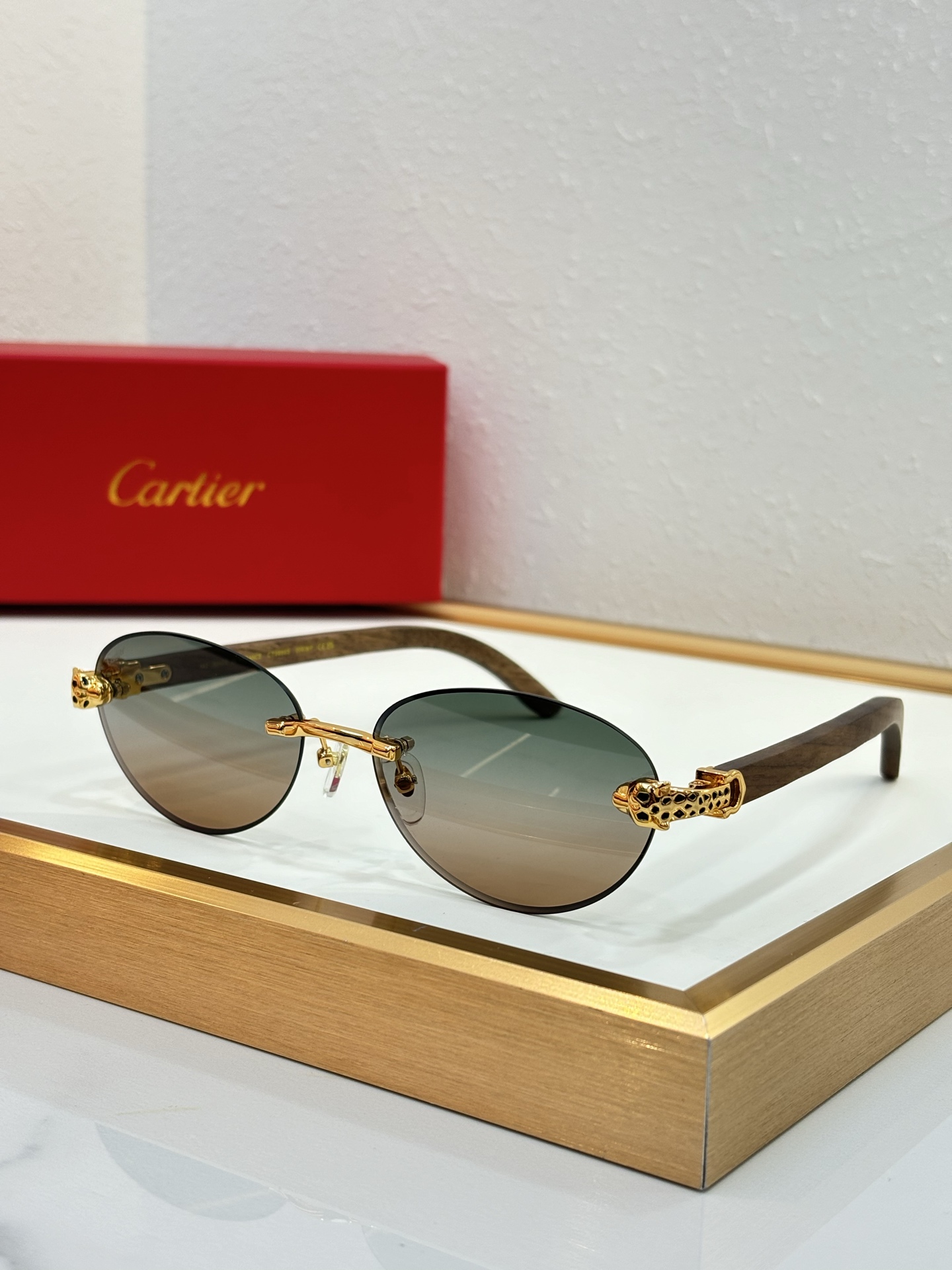 Cheap Cartier AAA Quality Sunglasses in 209270, $45 USD- [IB209270] - Replica Cartier AAA Quality Sunglasses