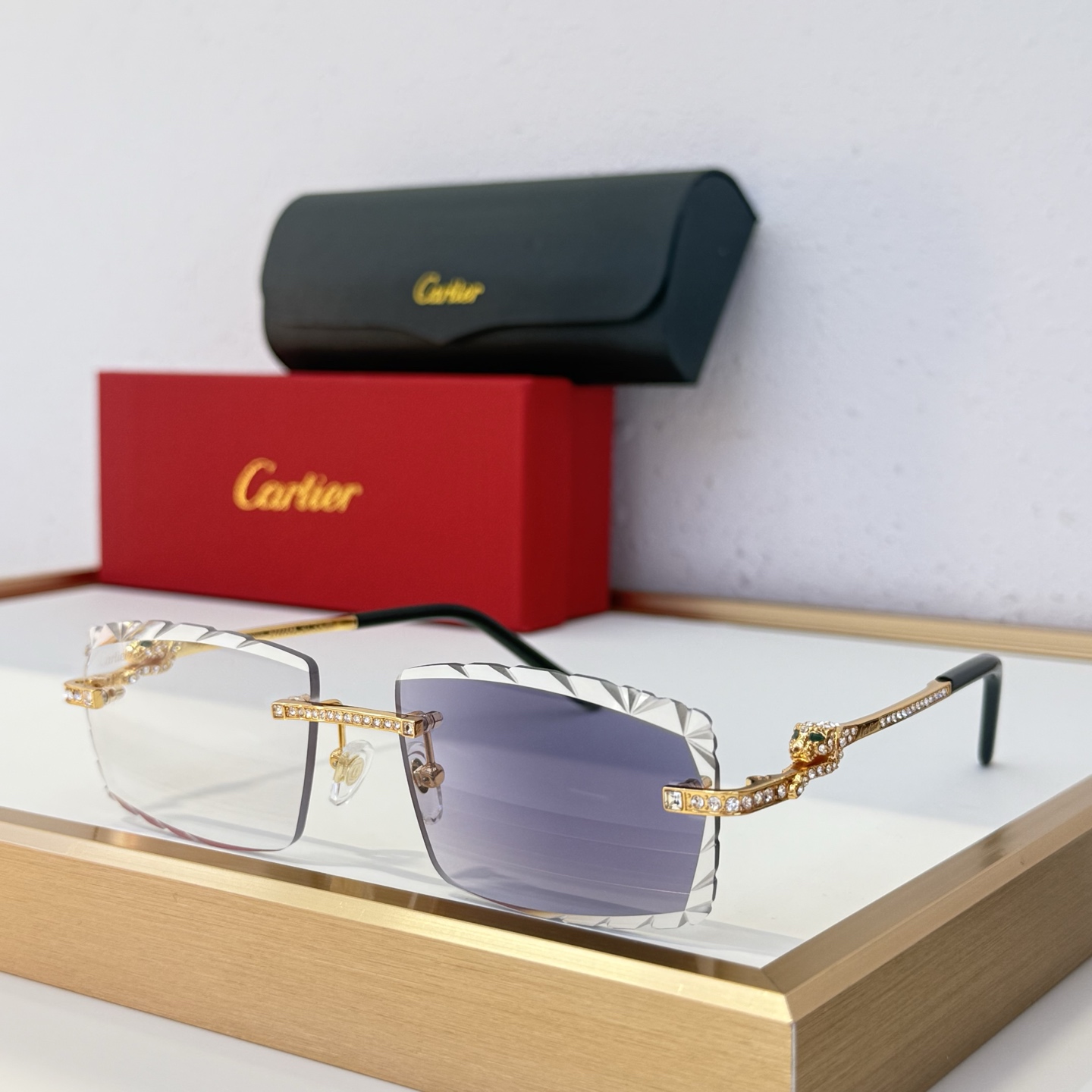 Cheap Cartier AAA Quality Sunglasses in 209281, $45 USD- [IB209281] - Replica Cartier AAA Quality Sunglasses