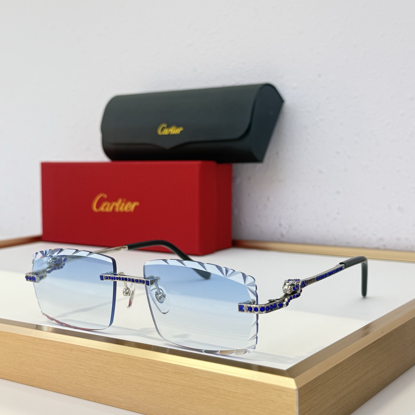 Cheap Cartier AAA Quality Sunglasses in 209283, $45 USD- [IB209283] - Replica Cartier AAA Quality Sunglasses