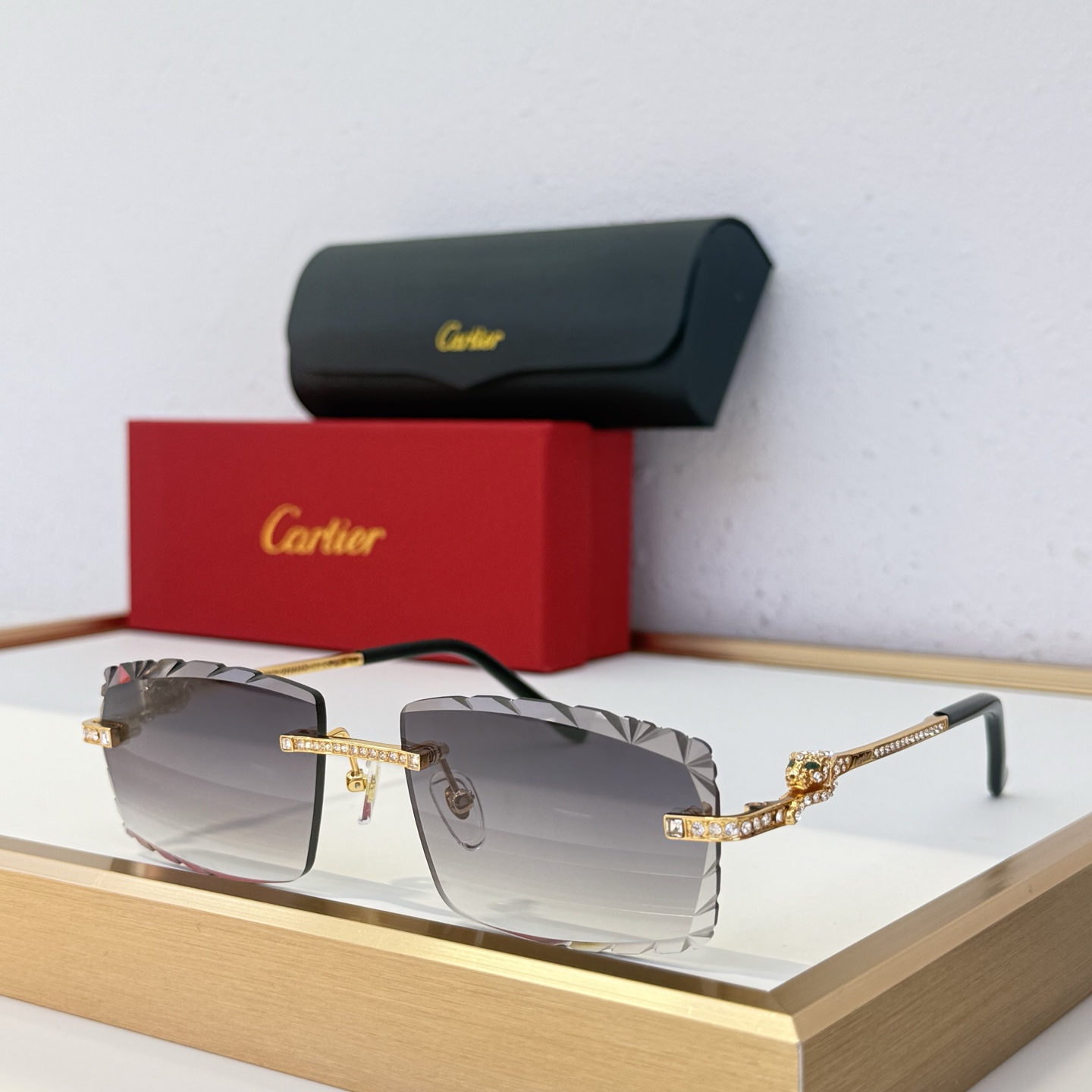 Cheap Cartier AAA Quality Sunglasses in 209286, $45 USD- [IB209286] - Replica Cartier AAA Quality Sunglasses